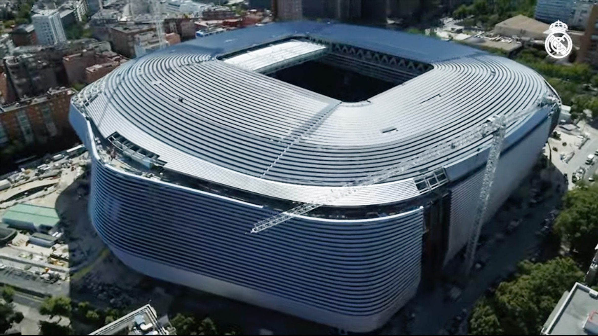 Real Madrid reveals revamped Santiago Bernabéu stadium