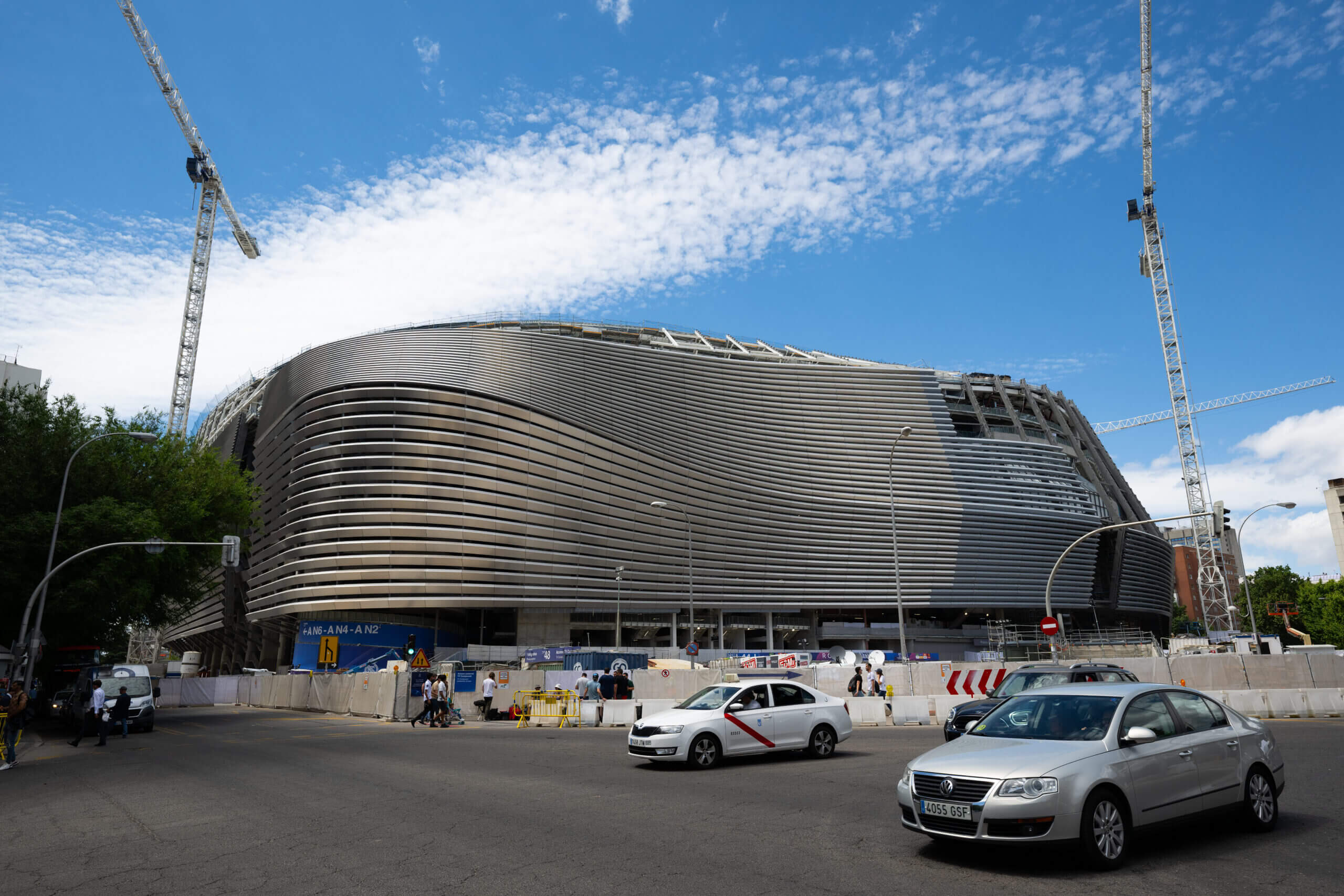 Real Madrid's €1bn rebuild of the Bernabeu is fun, futuristic