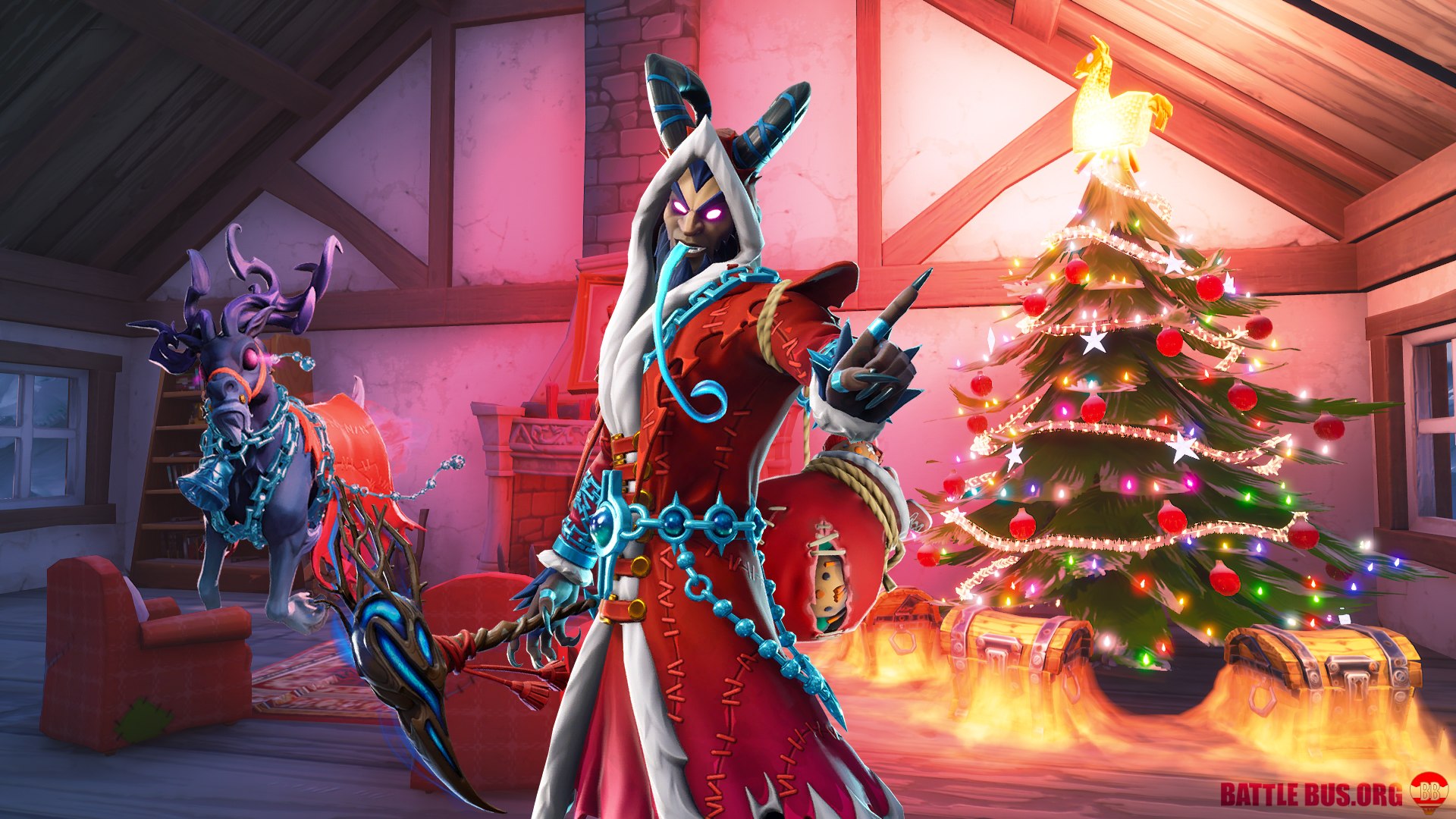 Christmas Fortnite Background HD Wallpaper 47829