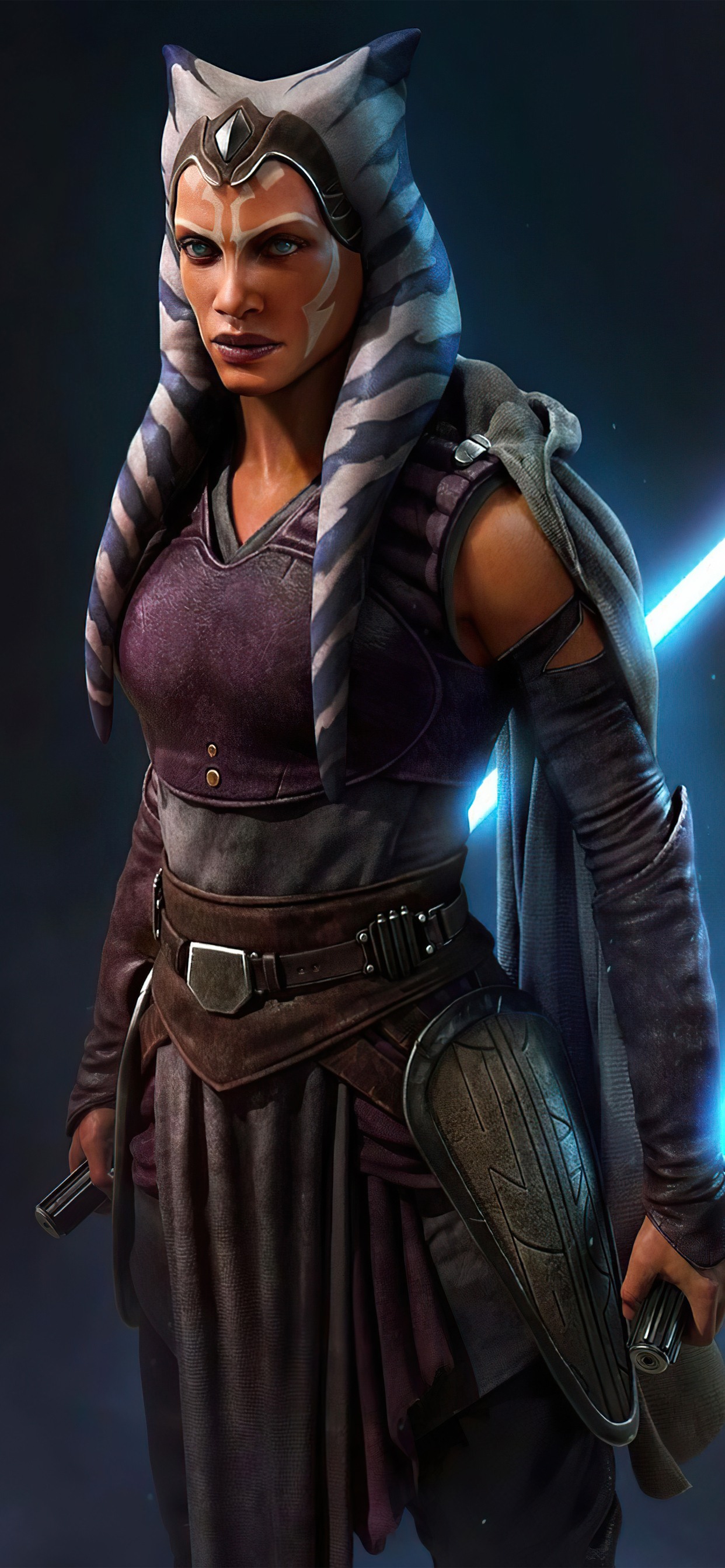 Ahsoka Tano Star Wars Character iPhone XS MAX HD 4k Wallpaper, Image, Background, Photo and Picture