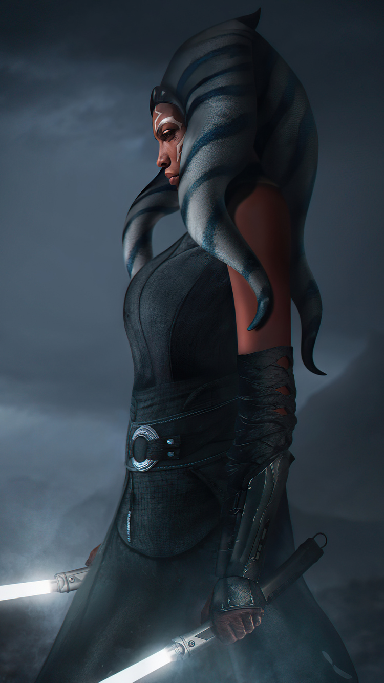 Ahsoka Tano Star Wars iPhone 6, iPhone 6S, iPhone 7 HD 4k Wallpaper, Image, Background, Photo and Picture