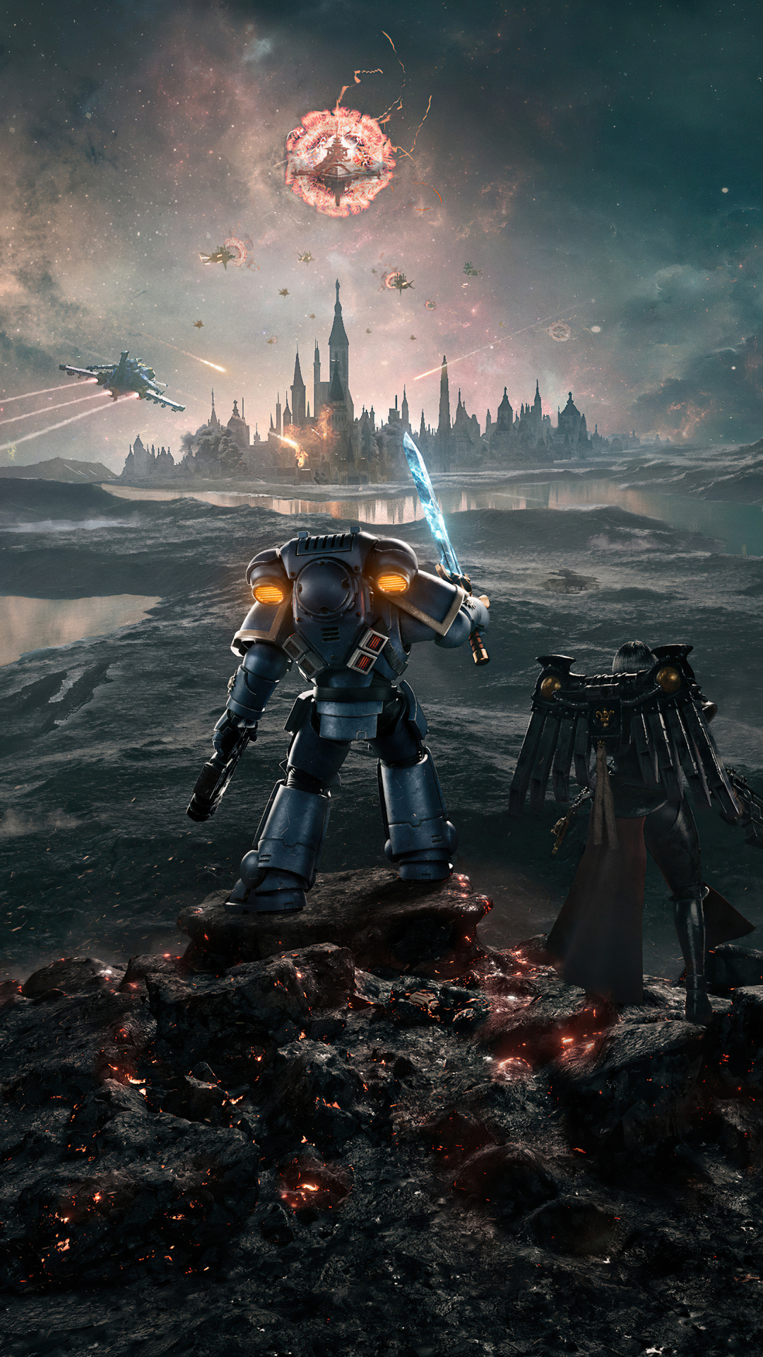 Warhammer 40K Phone Wallpaper by SDL冬乐