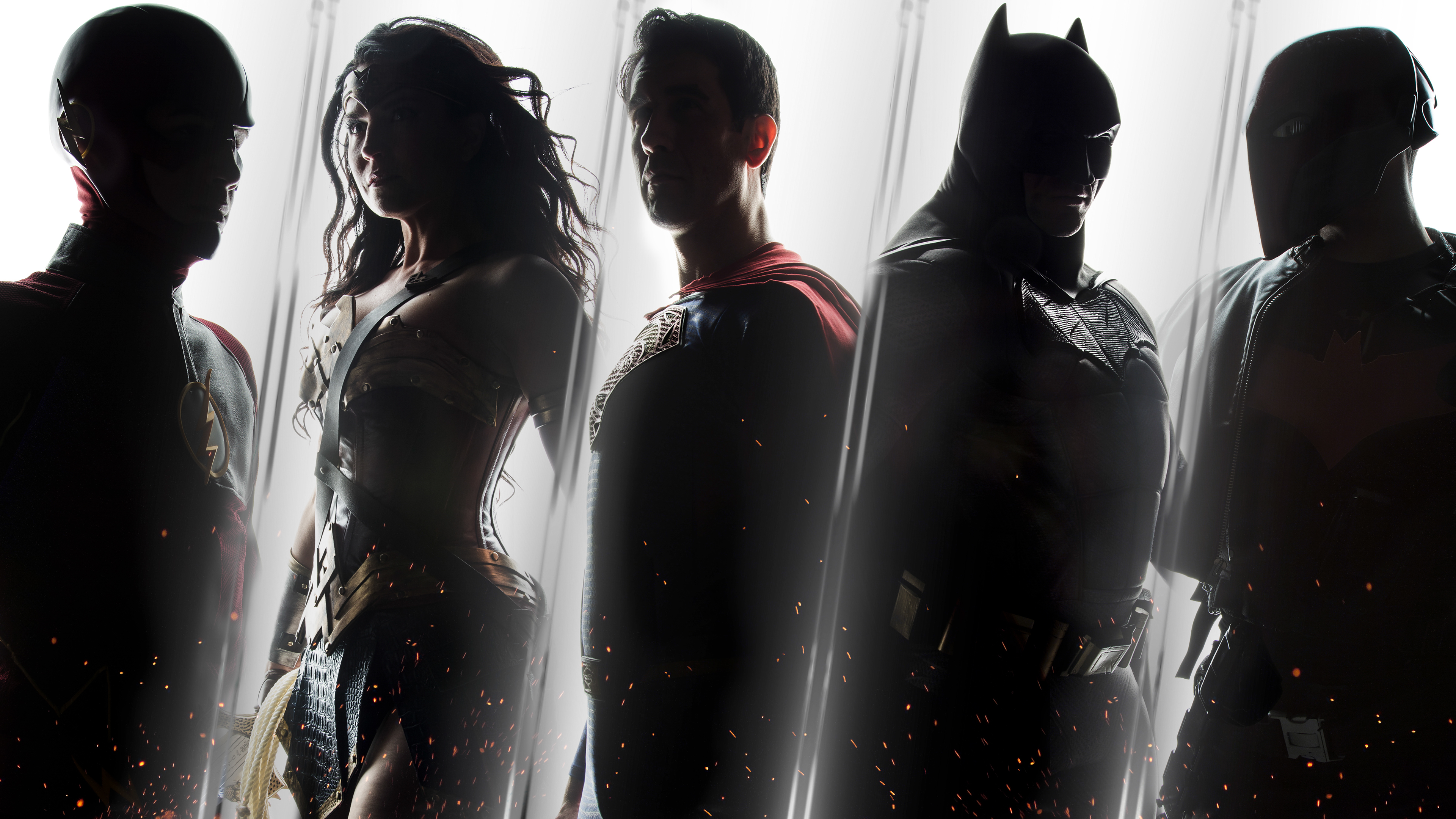 HD desktop wallpaper: Batman, Superman, Flash, Movie, Dc Comics, Wonder Woman, Justice League download free picture
