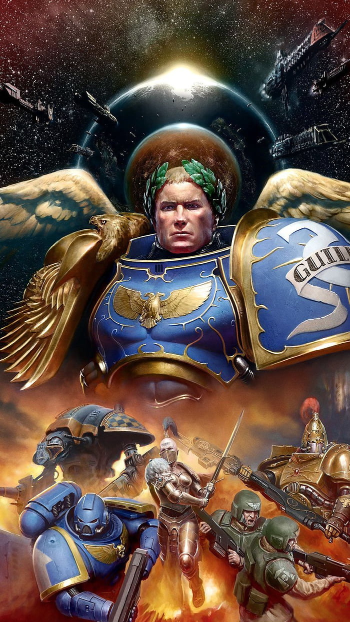 Time for another Warhammer 40k phone wallpaper. Today is Rowboat Girlyman