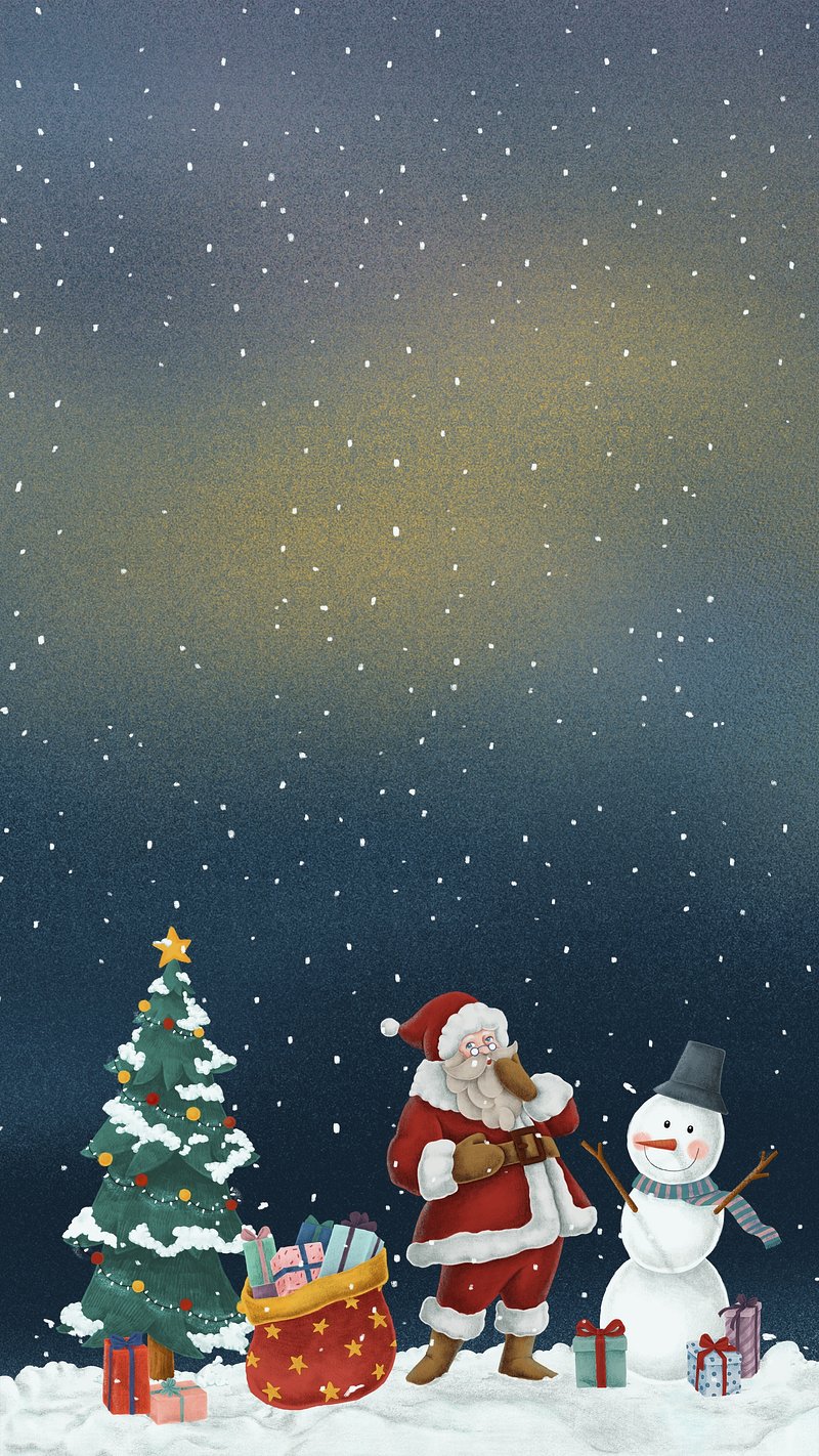 Wallpaper Phone Santa Claus Image Wallpaper