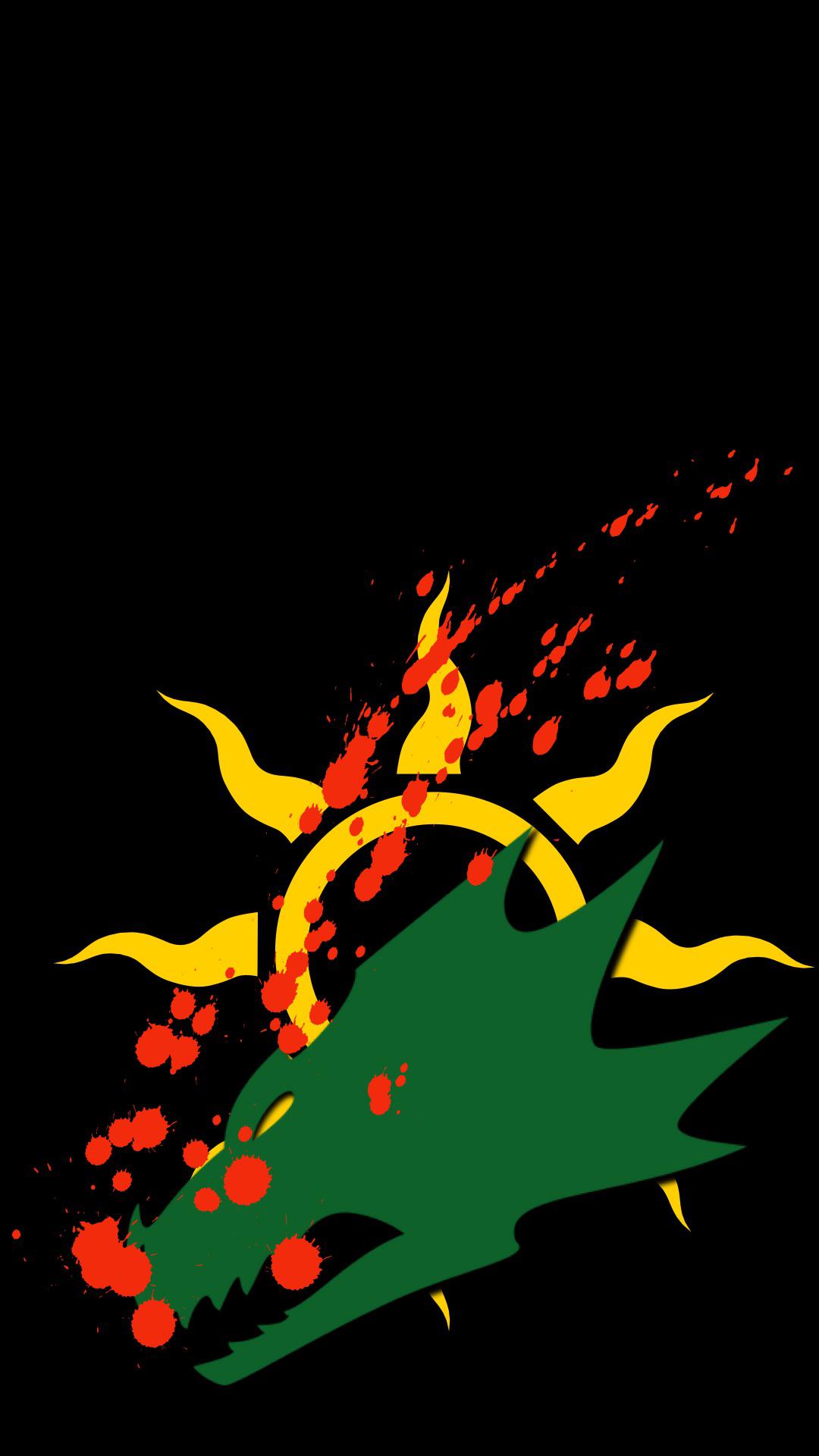 minimalist Warhammer phone wallpaper