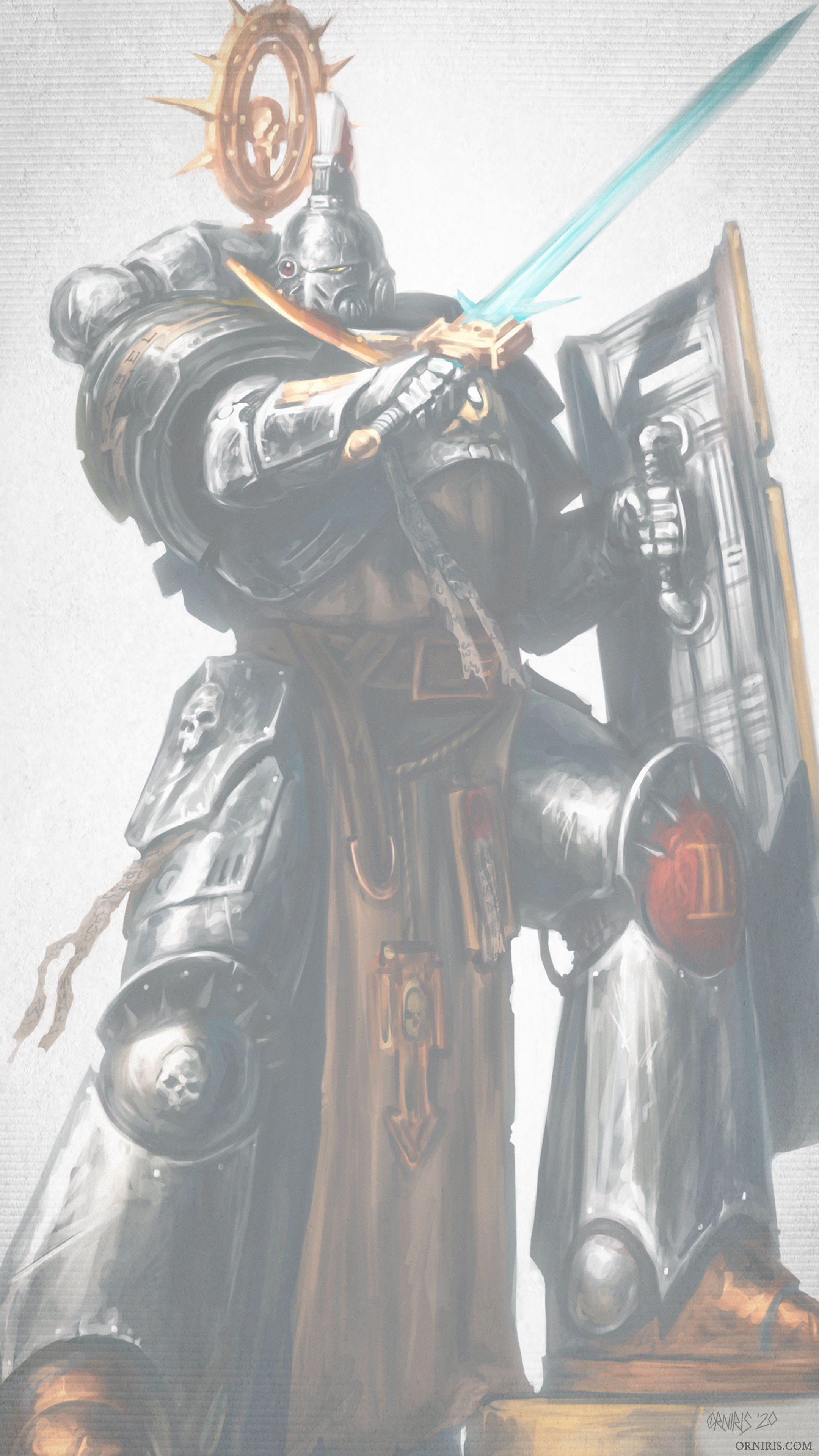 Orniris Terensi Sandor, Space Marines 40,000 Fan Art