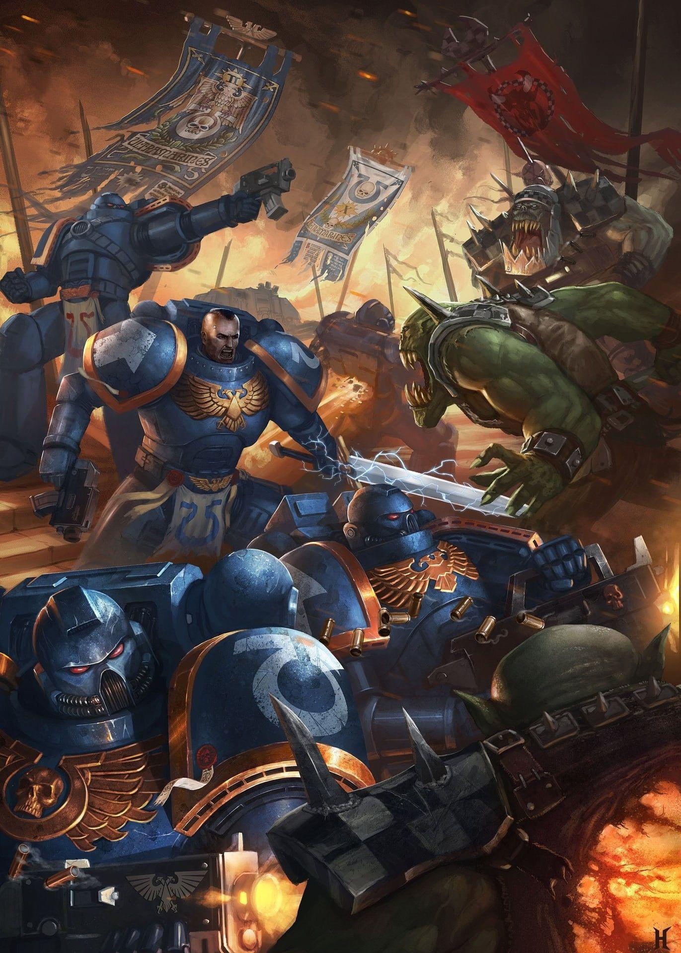 HD wallpaper: Warhammer 40,000