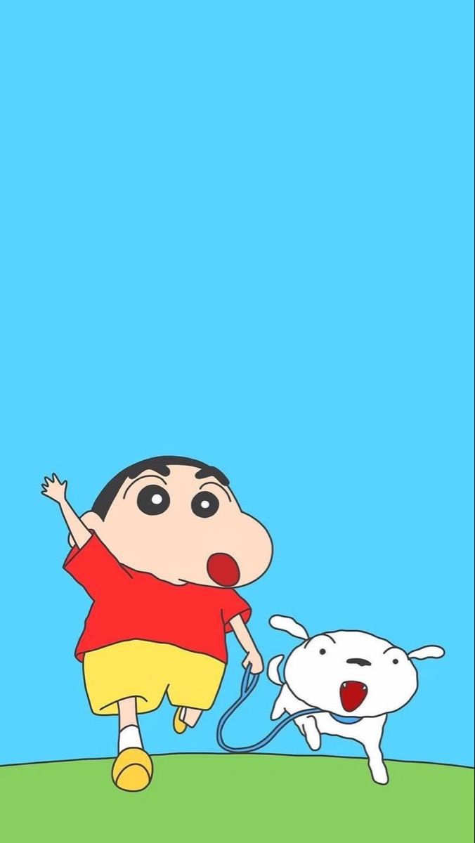 Shinchan cute wallpaper. Cute cartoon wallpaper, Cute wallpaper, Cartoon wallpaper
