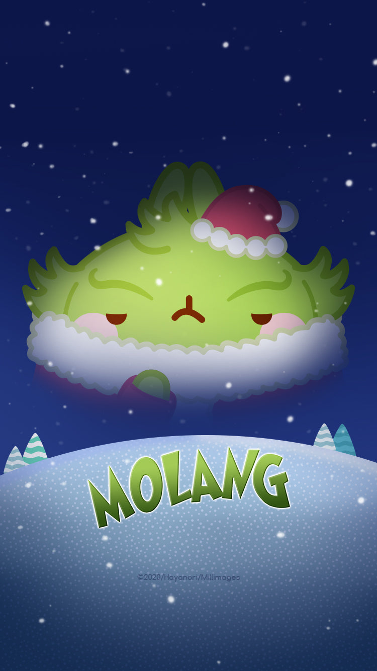 Molang Parody Wallpaper: Discover The Grinch Wallpaper of Molang