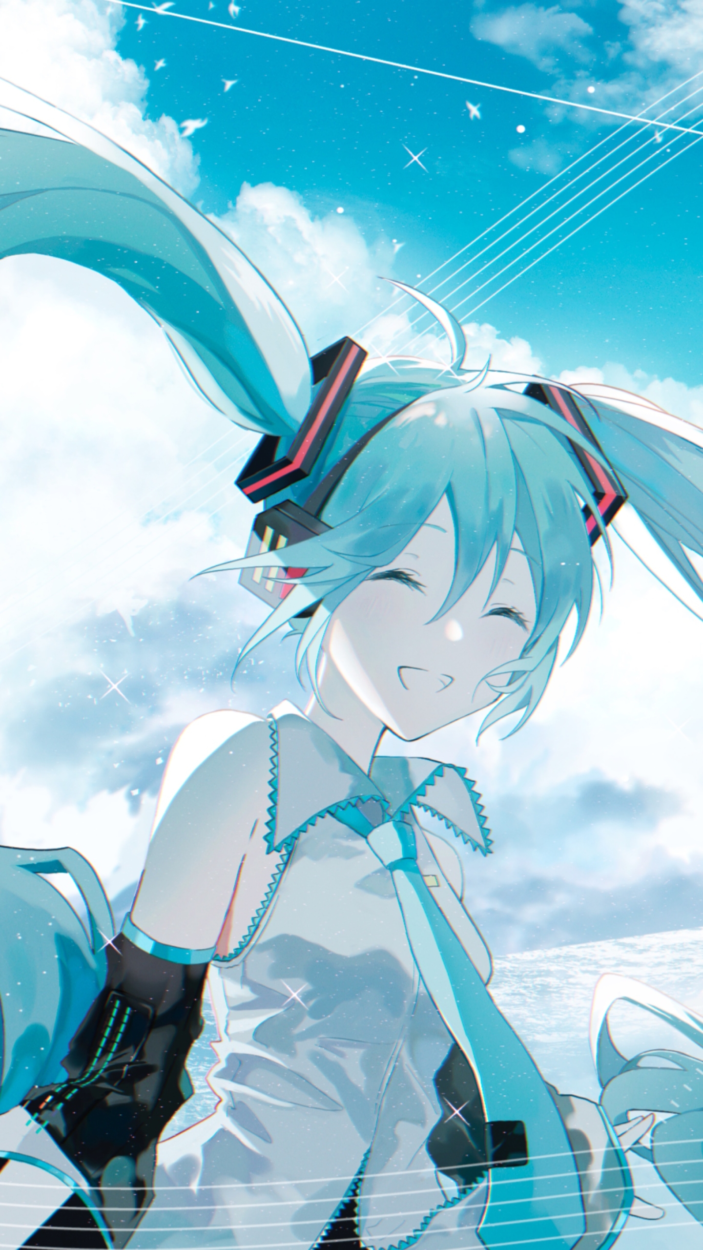 My wallpaper in my cellphone (i chose 1 for each screen)