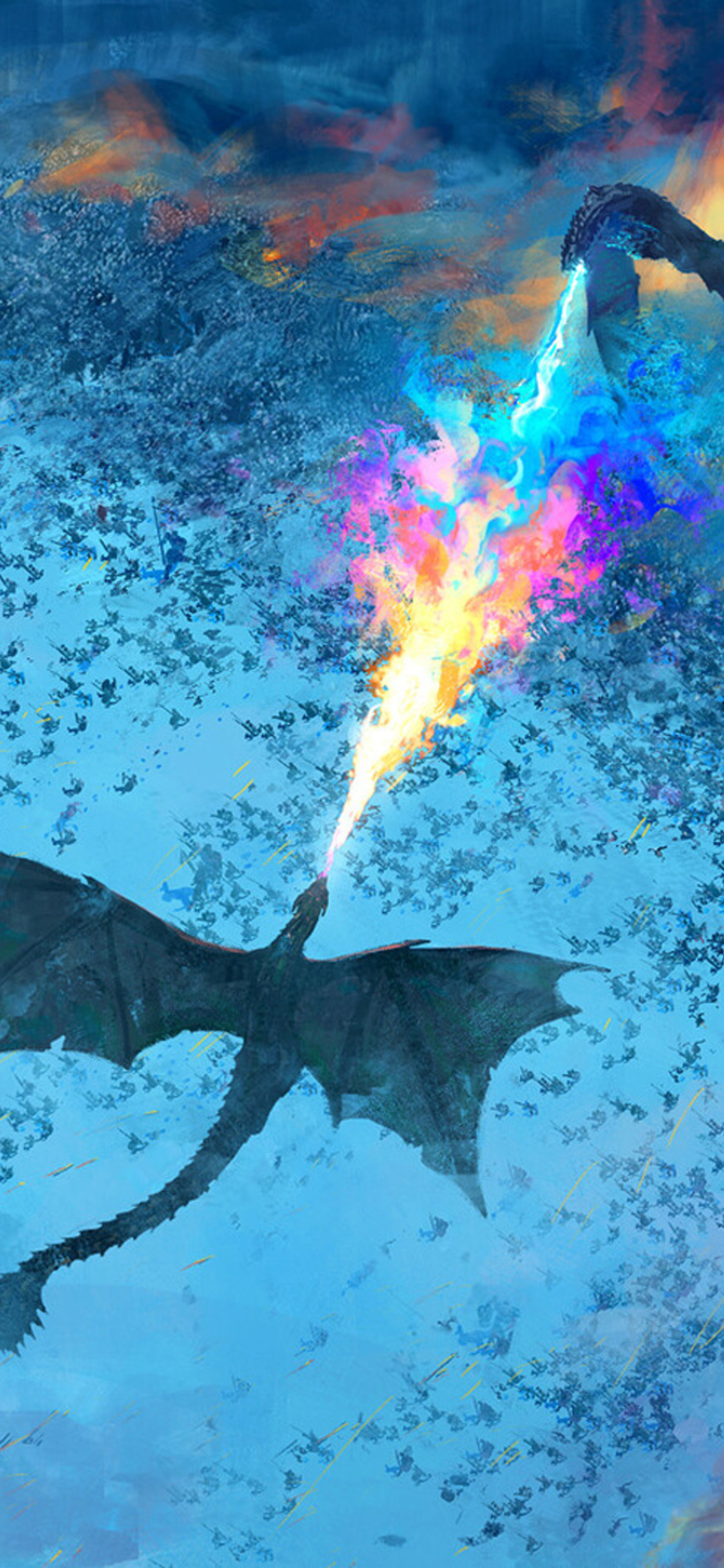 Dragons Digital Art iPhone XS