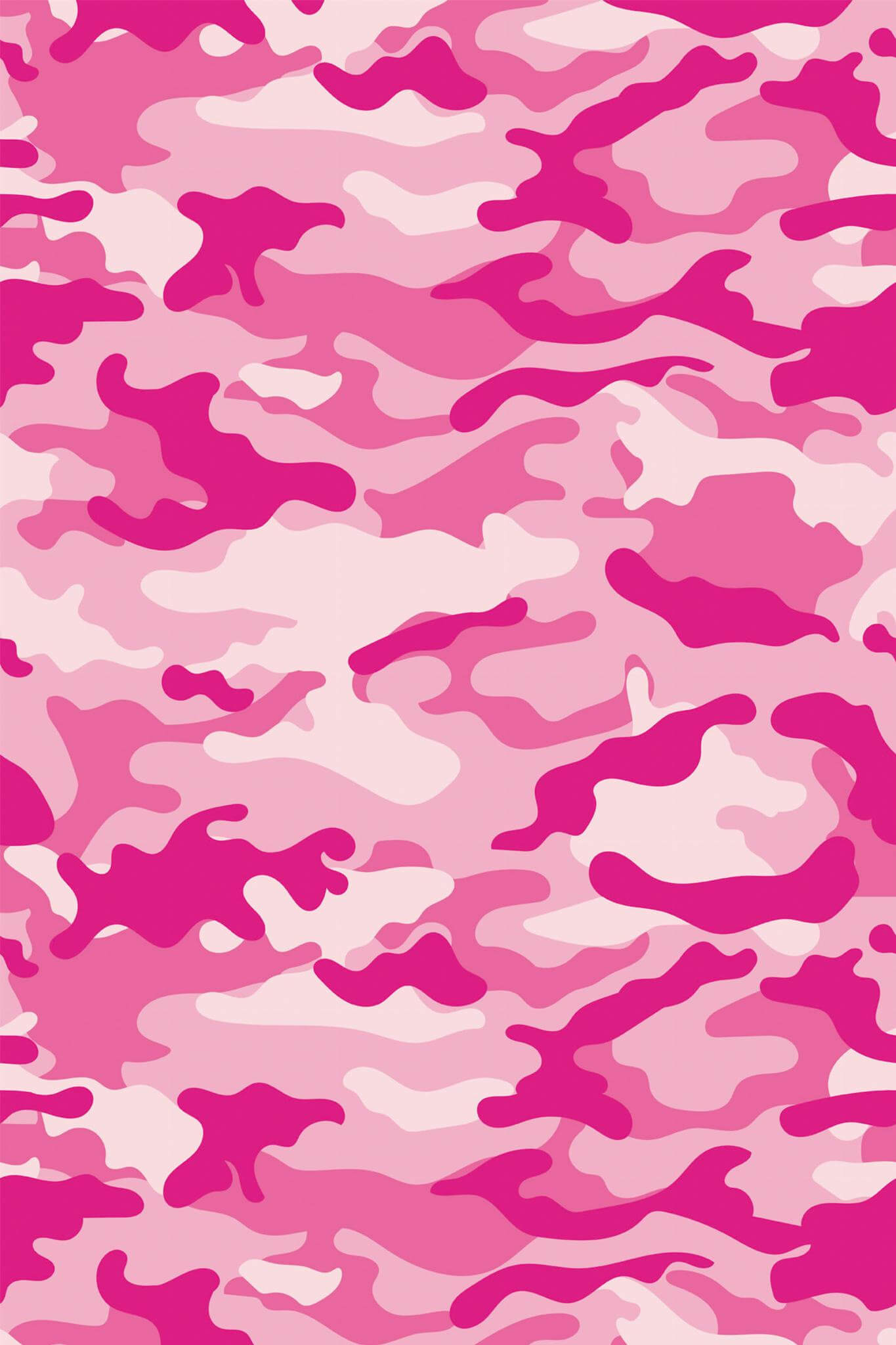 Pink Camouflage Wallpaper And Stick Or Non Pasted