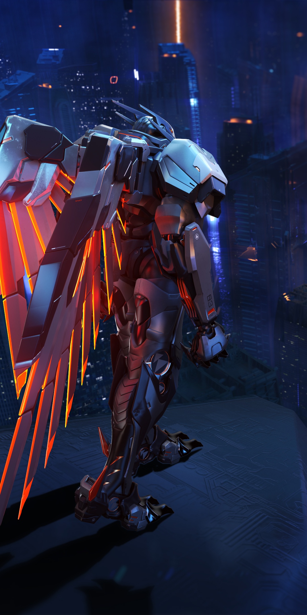 Gigabyte AORUS Gaming Wallpaper 4K, Cyberpunk, Cyborg