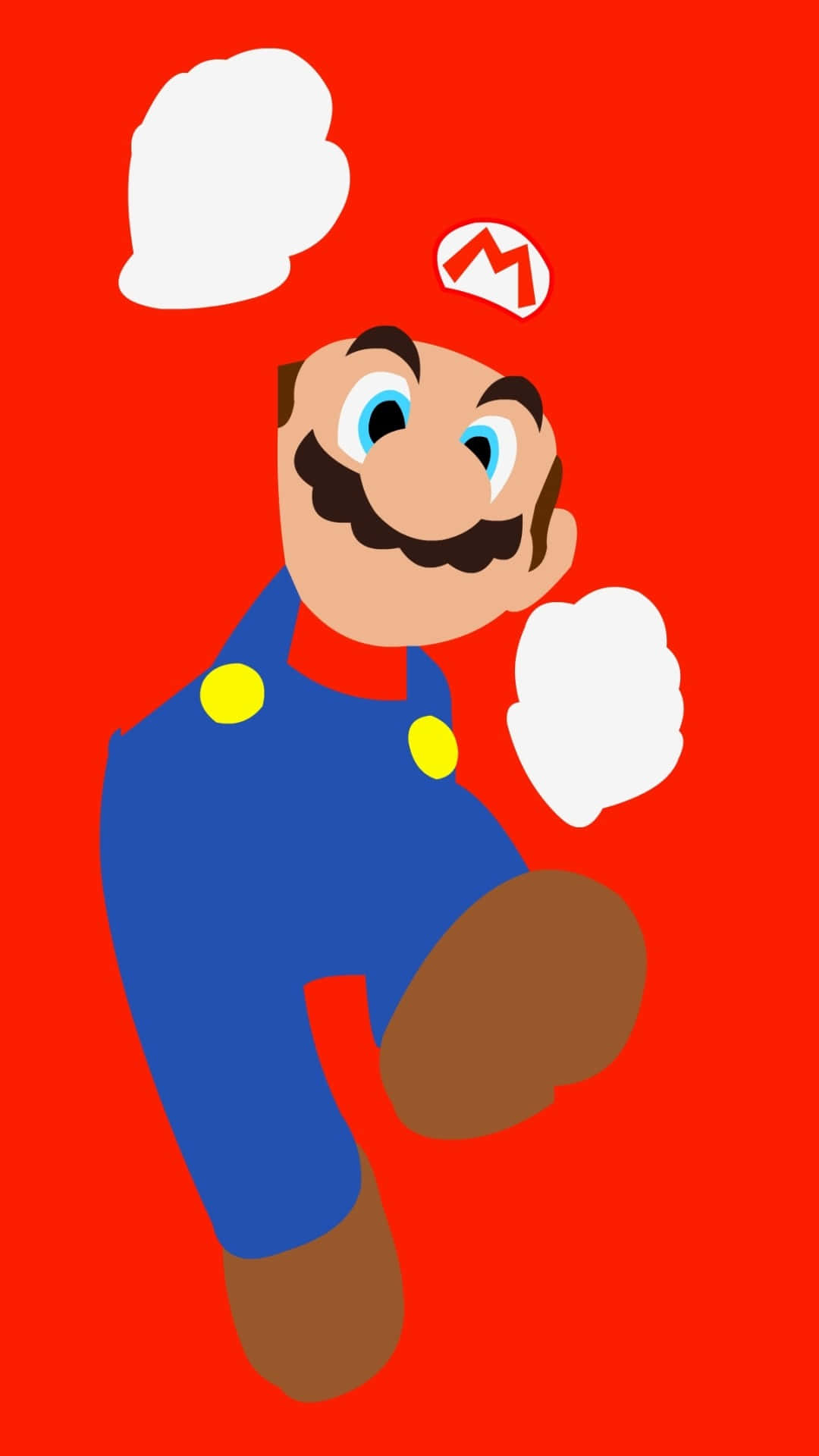 Download Play Super Mario on your iPhone! Wallpaper
