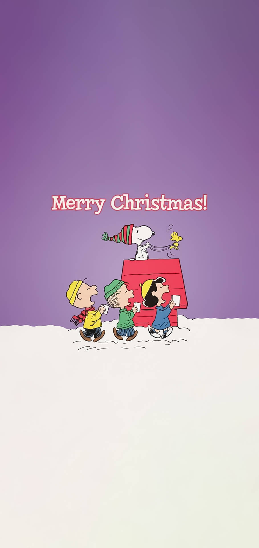 Download Snoopy Walking Christmas