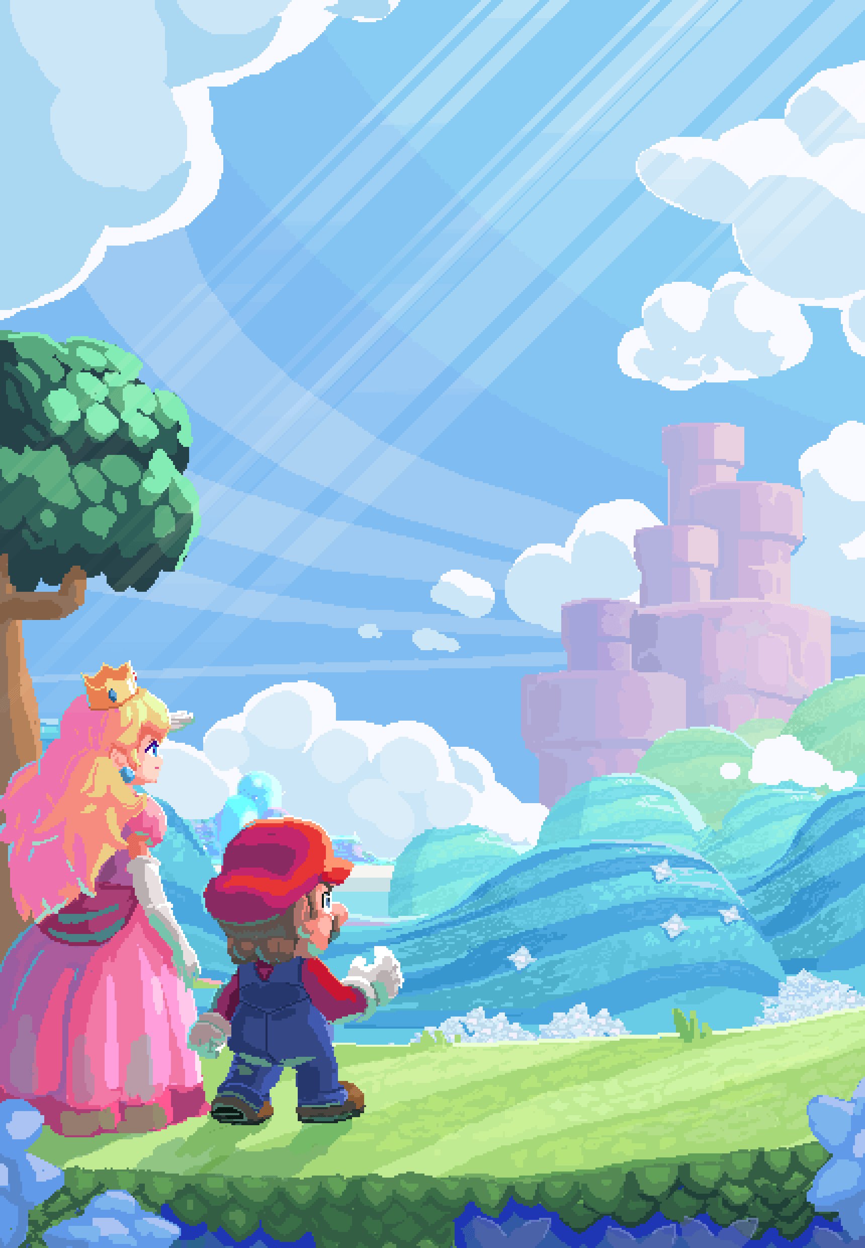 Bryan Heemskerk Mario Wonder. Bryan Heemskerk #pixelart #SuperMarioBrosWonder