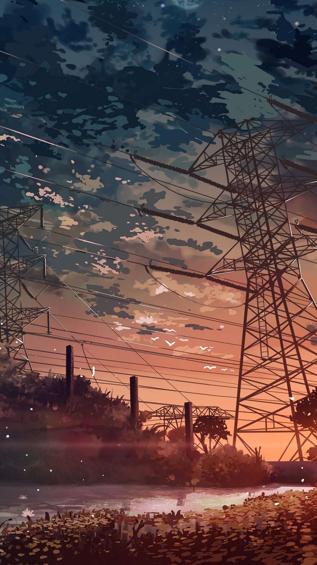 Anime Scenery Wallpaper for iPhone and Android
