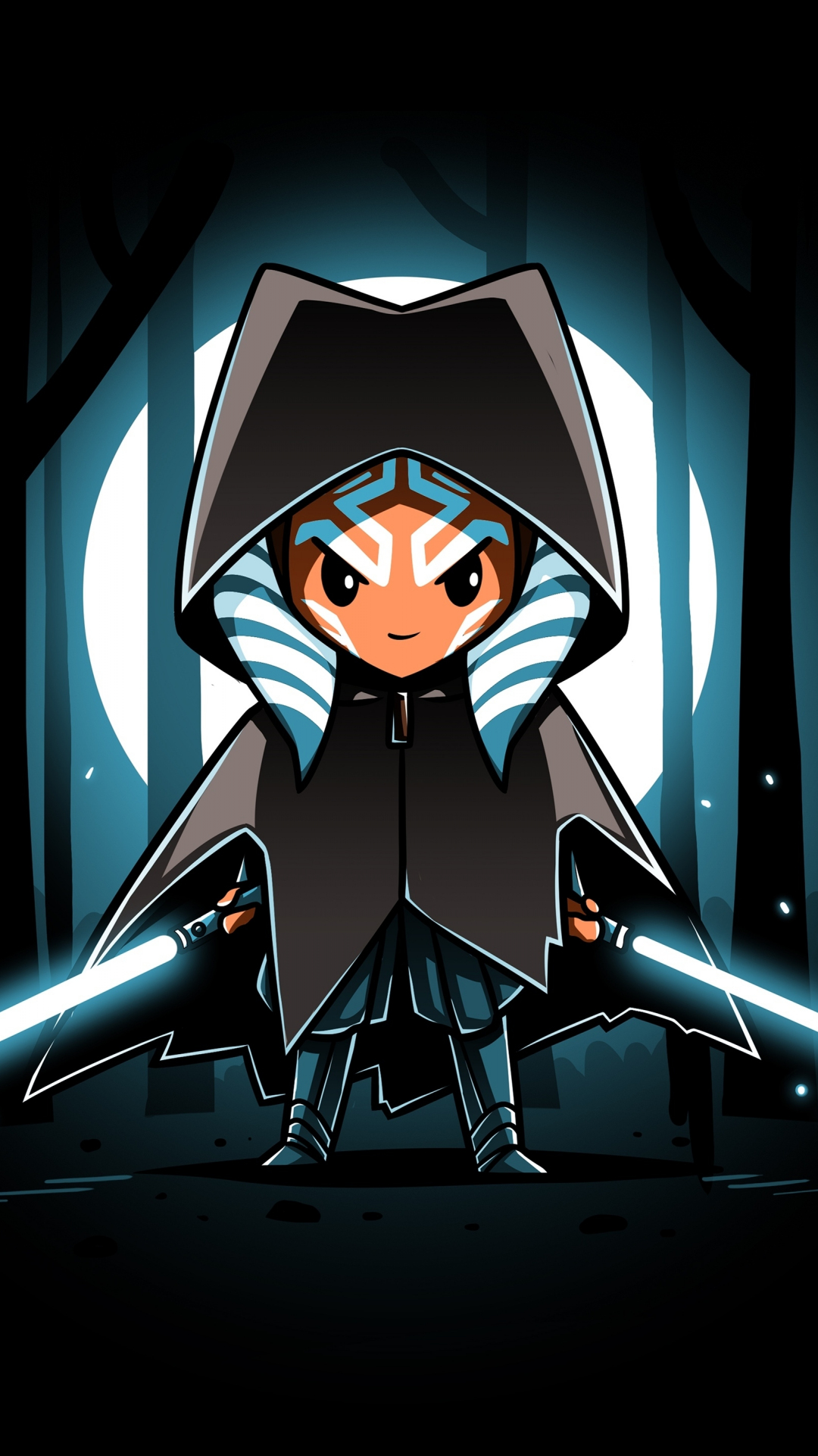 Download wallpaper 1080x1920 star wars, ahsoka tano, jedi, 1080p wallpaper, samsung galaxy s4, s5, note, sony xperia z, z1, z2, z3, htc one, lenovo vibe, google pixel 2, oneplus 5, honor 9