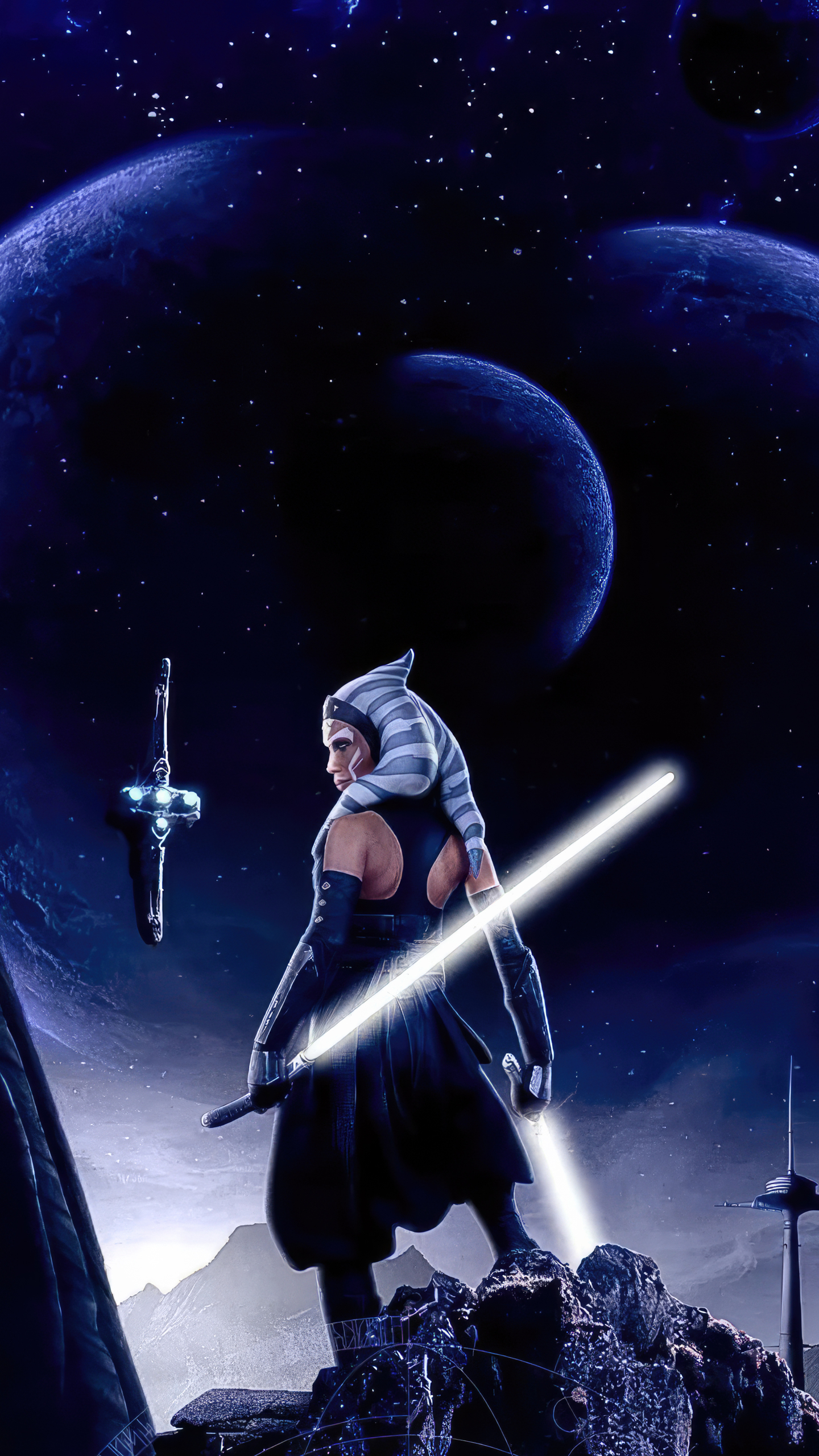 Star Wars Ahsoka Force Unleashed Samsung Galaxy S6, S7 , Google Pixel XL , Nexus 6, 6P , LG G5 HD 4k Wallpaper, Image, Background, Photo and Picture