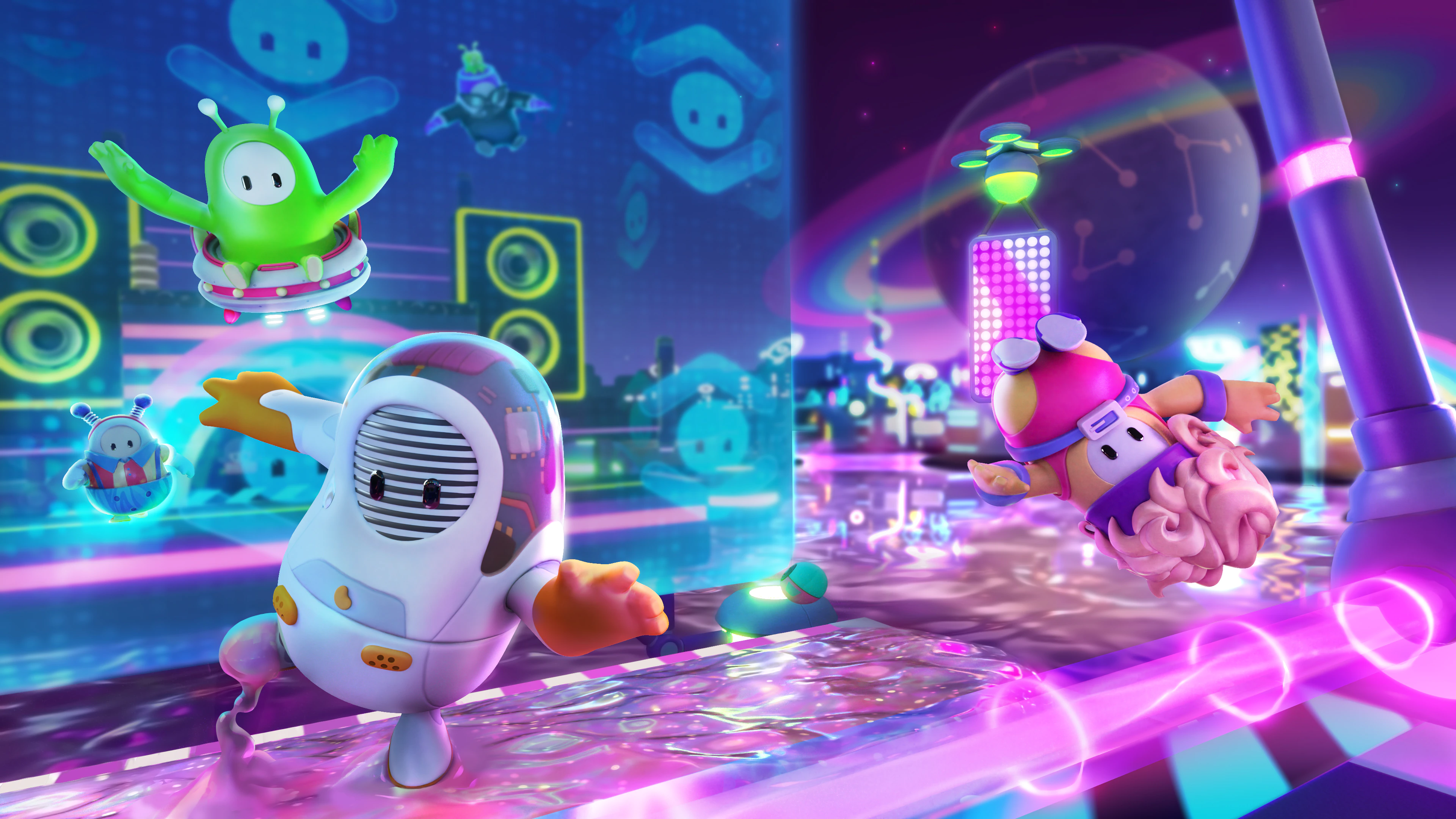 Video Game Fall Guys 4k Ultra HD Wallpaper