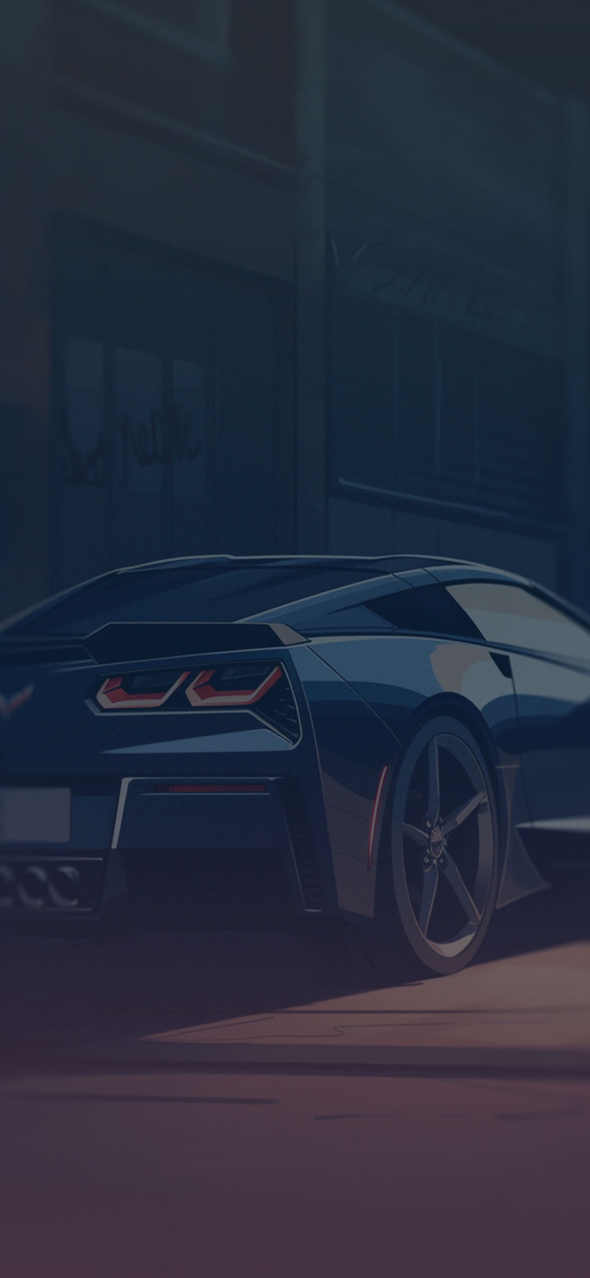 Chevrolet Corvette Art Wallpaper