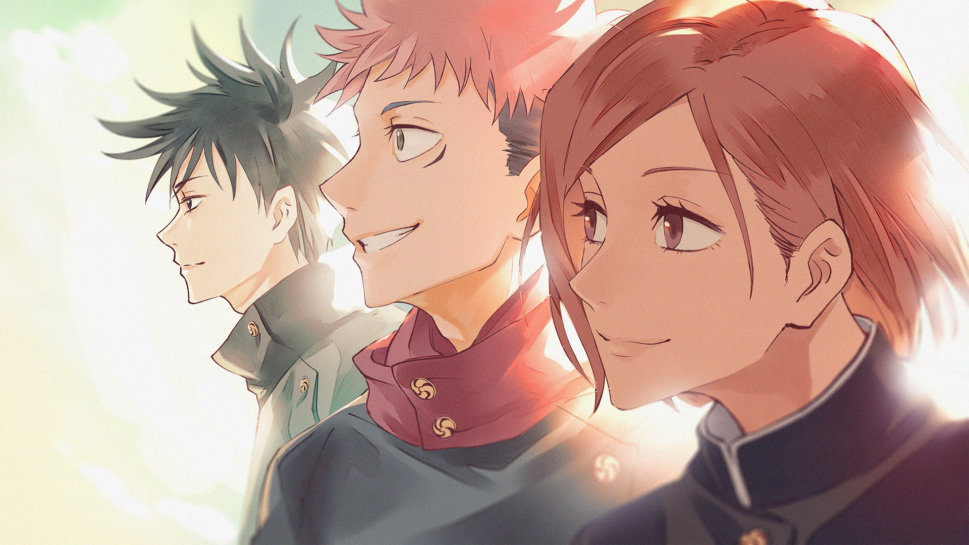 Megumi Fushiguro / Nobara Kugisaki / Yuji Itadori by LIRAN（リラン）