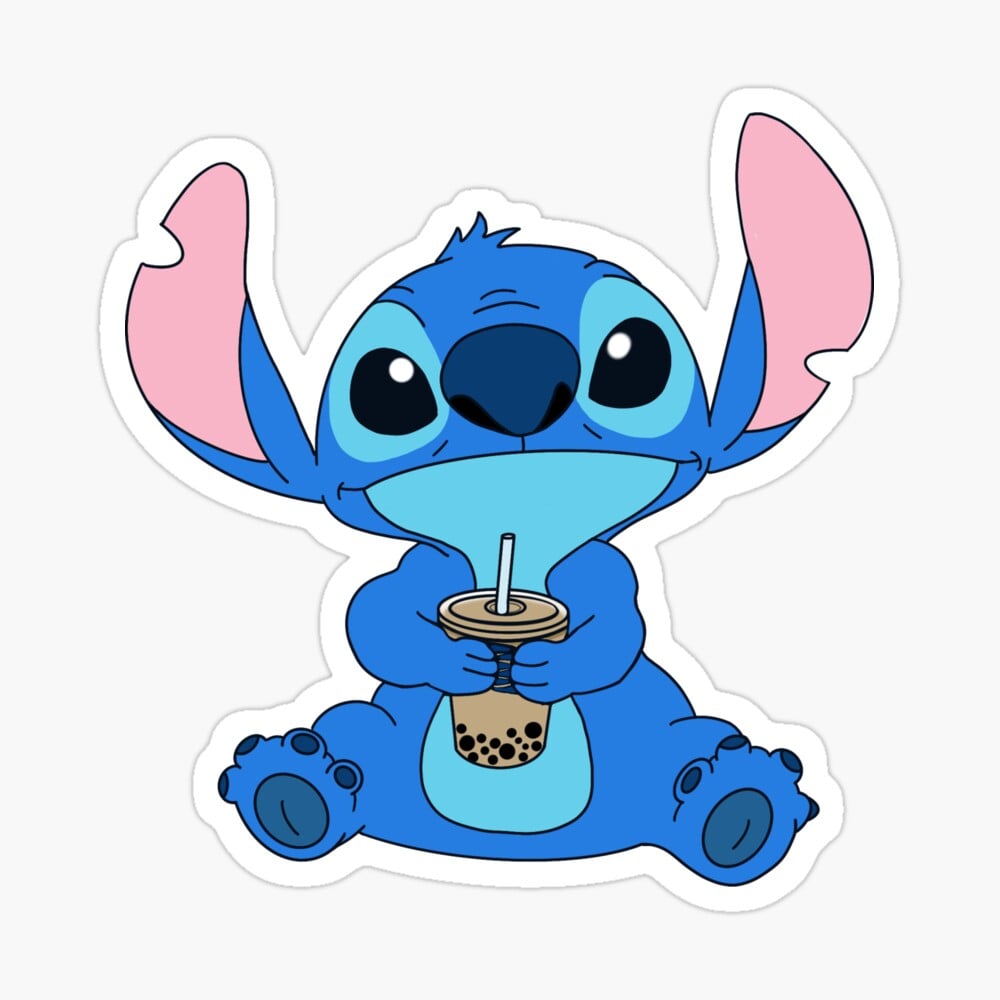 Stitch Boba Tea Wallpapers Wallpaper Cave 