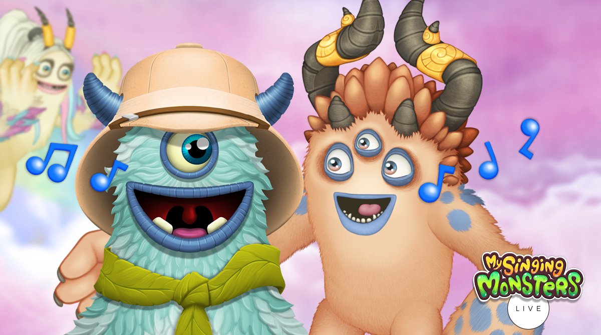 My Singing Monsters ready for a chatty episode of My Singing Monsters Live all about the Werdos, TODAY at 5PM (EST)!