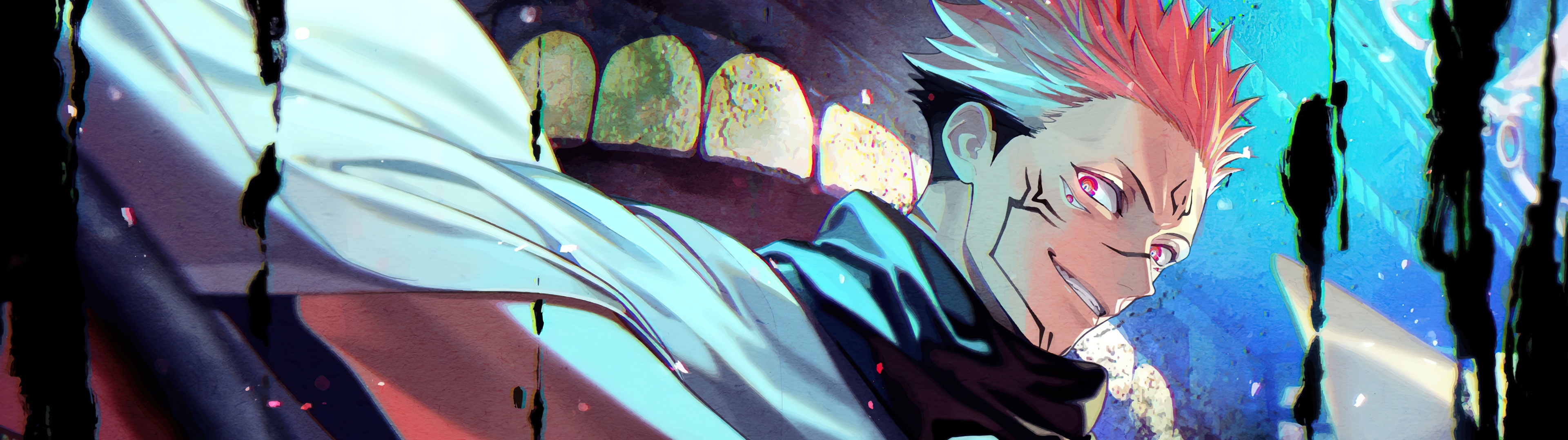 Yuji Itadori Wallpaper 4K, Sukuna, Jujutsu Kaisen