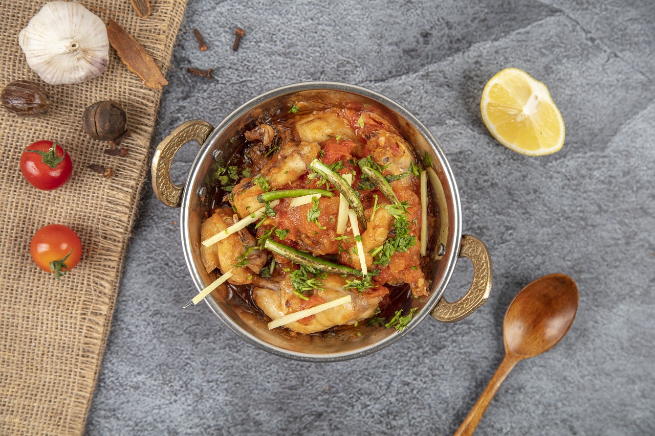 Free Chicken Karahi & Food Image