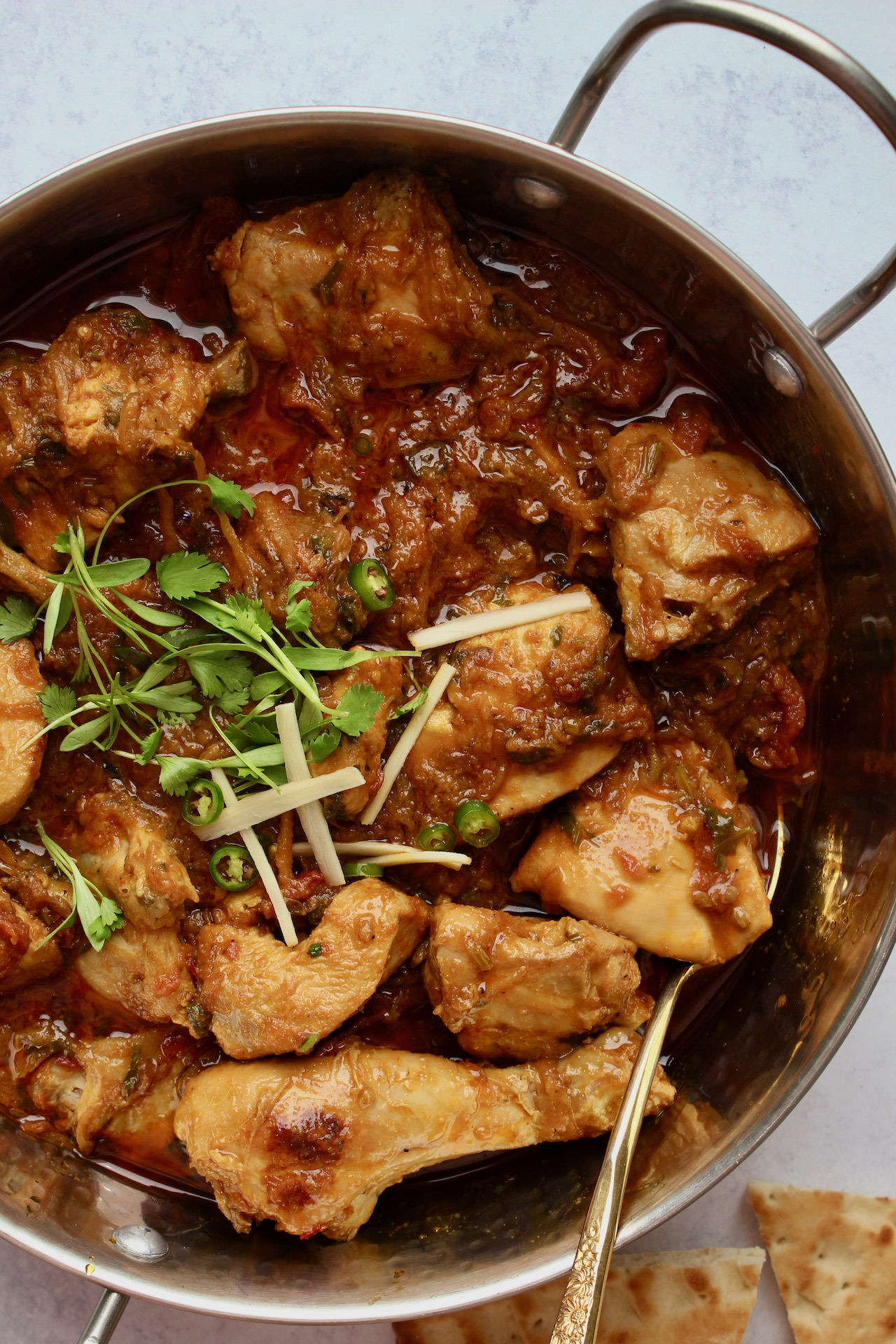 A Saucier Karahi Chicken