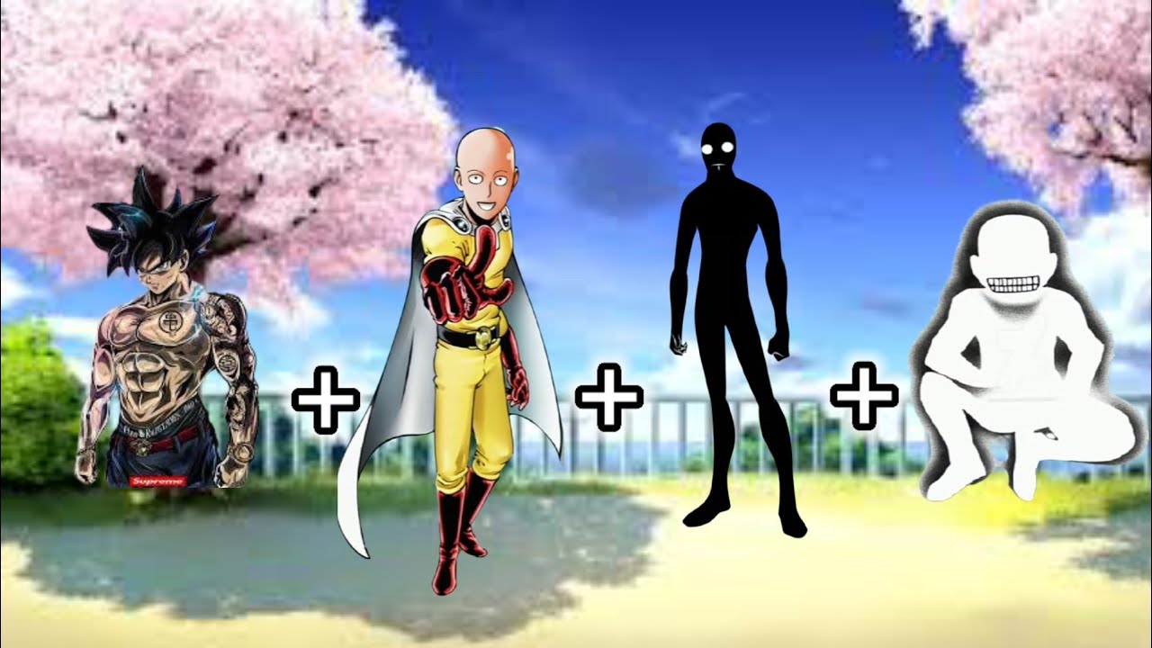 Drip Goku + Saitama + Truth + Anti Fusion vs all anime