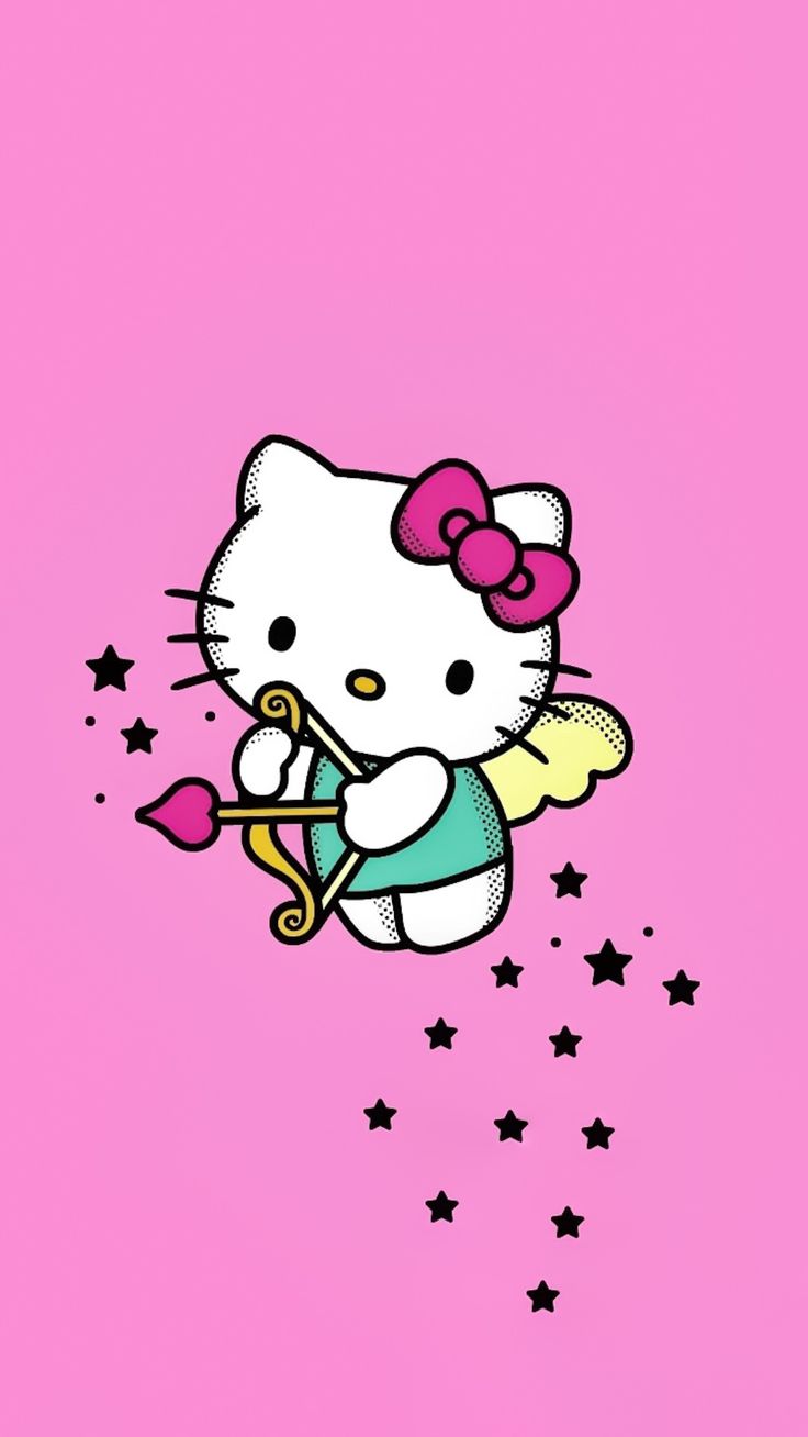 Hello kitty background, Hello kitty art, Hello kitty printables