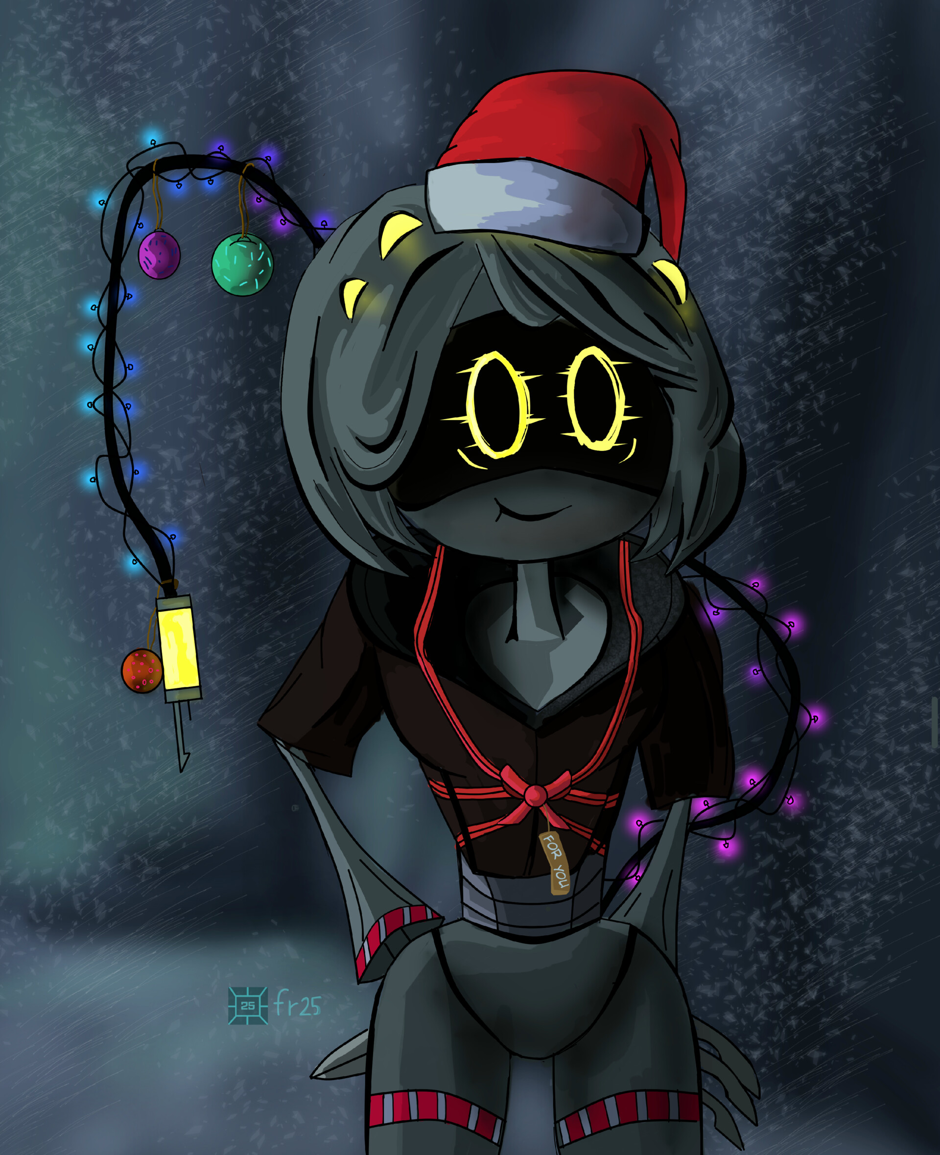 even murder drones want christmas