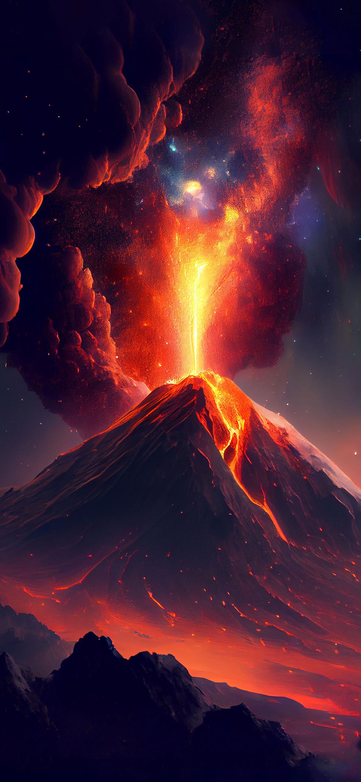 Volcano Mobile Wallpapers - Wallpaper Cave