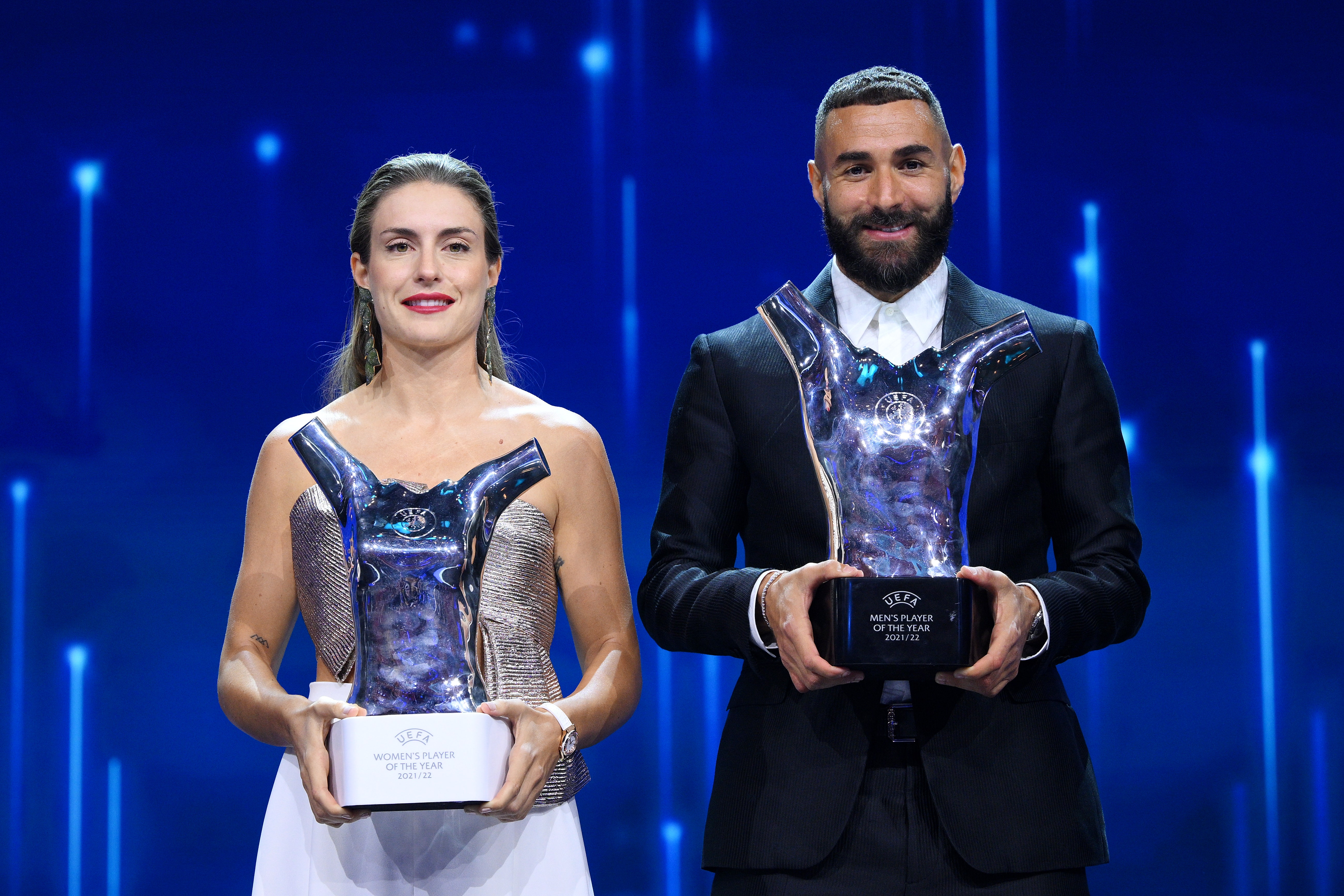 Karim Benzema and Alexia Putellas wore Patek Philippe and Hublot watches worthy of their UEFA Player of the Year wins