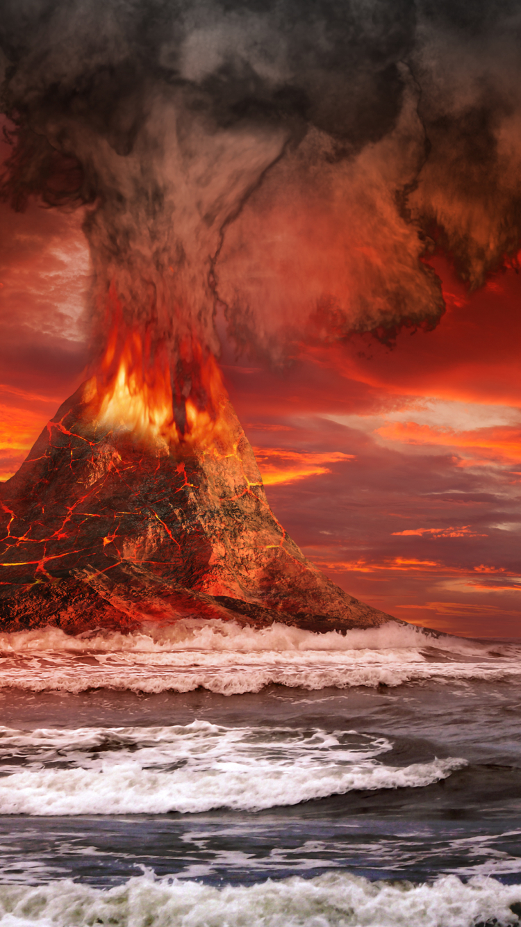 Erupting Volcano