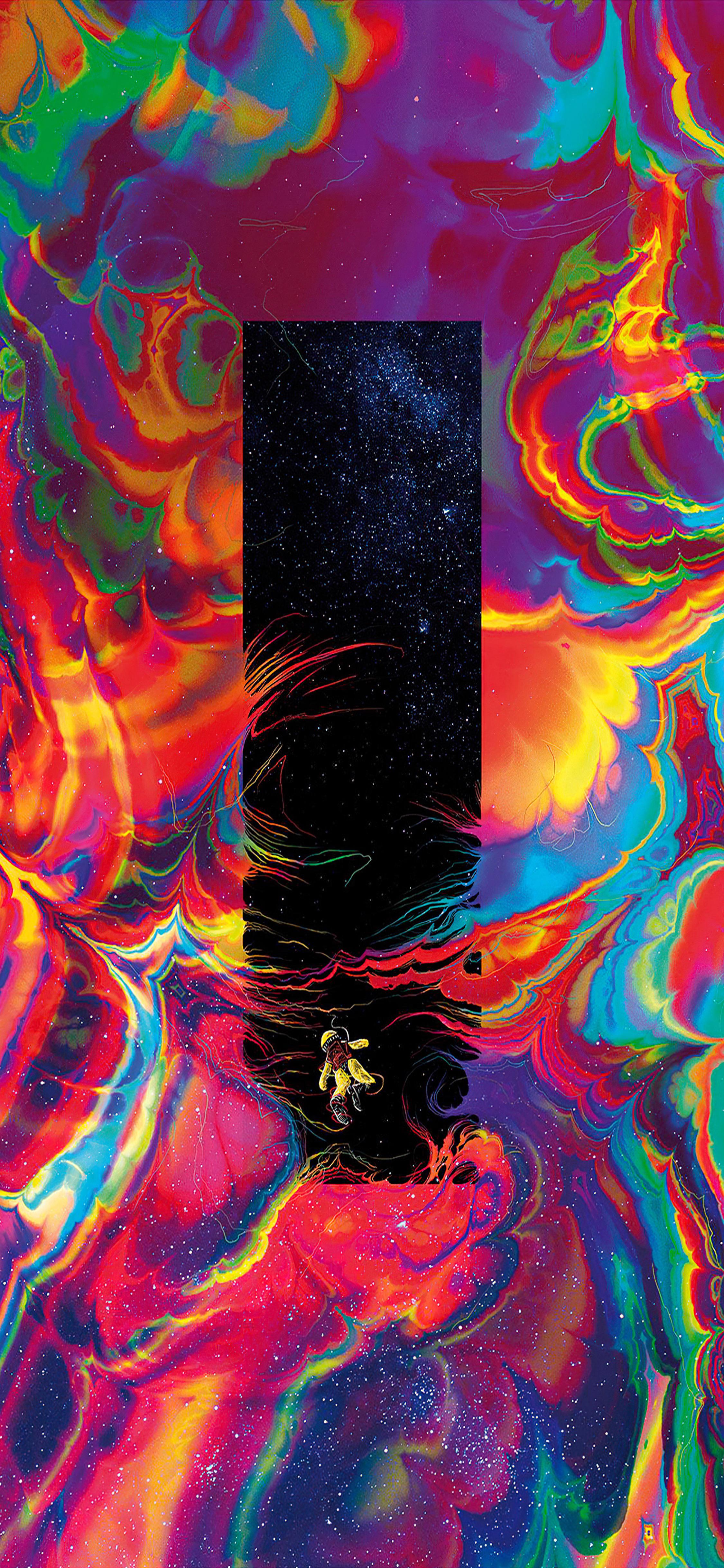 2001: A Space Odyssey, movie film, phone wallpaper [2250x5000] [20:9]