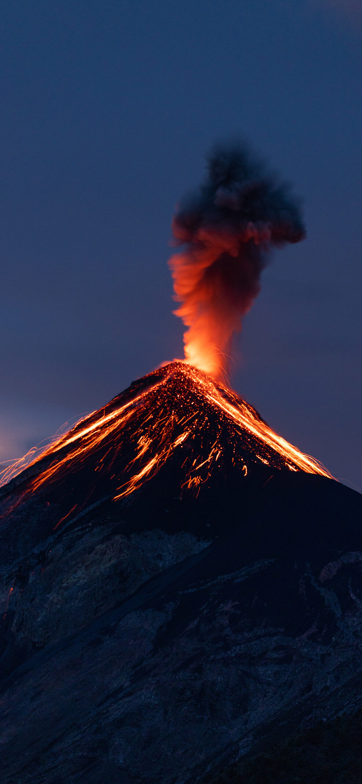 Volcano Wallpaper for iPhone 11, Pro Max, X, 8, 7, 6