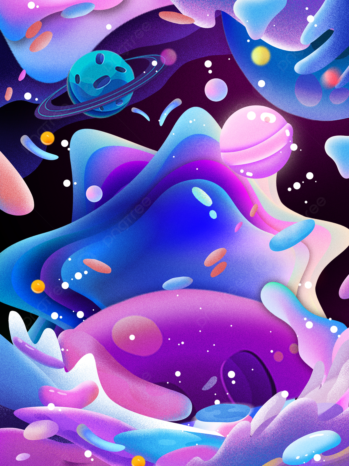 Fluid Planet Background Image, HD Picture and Wallpaper For Free Download