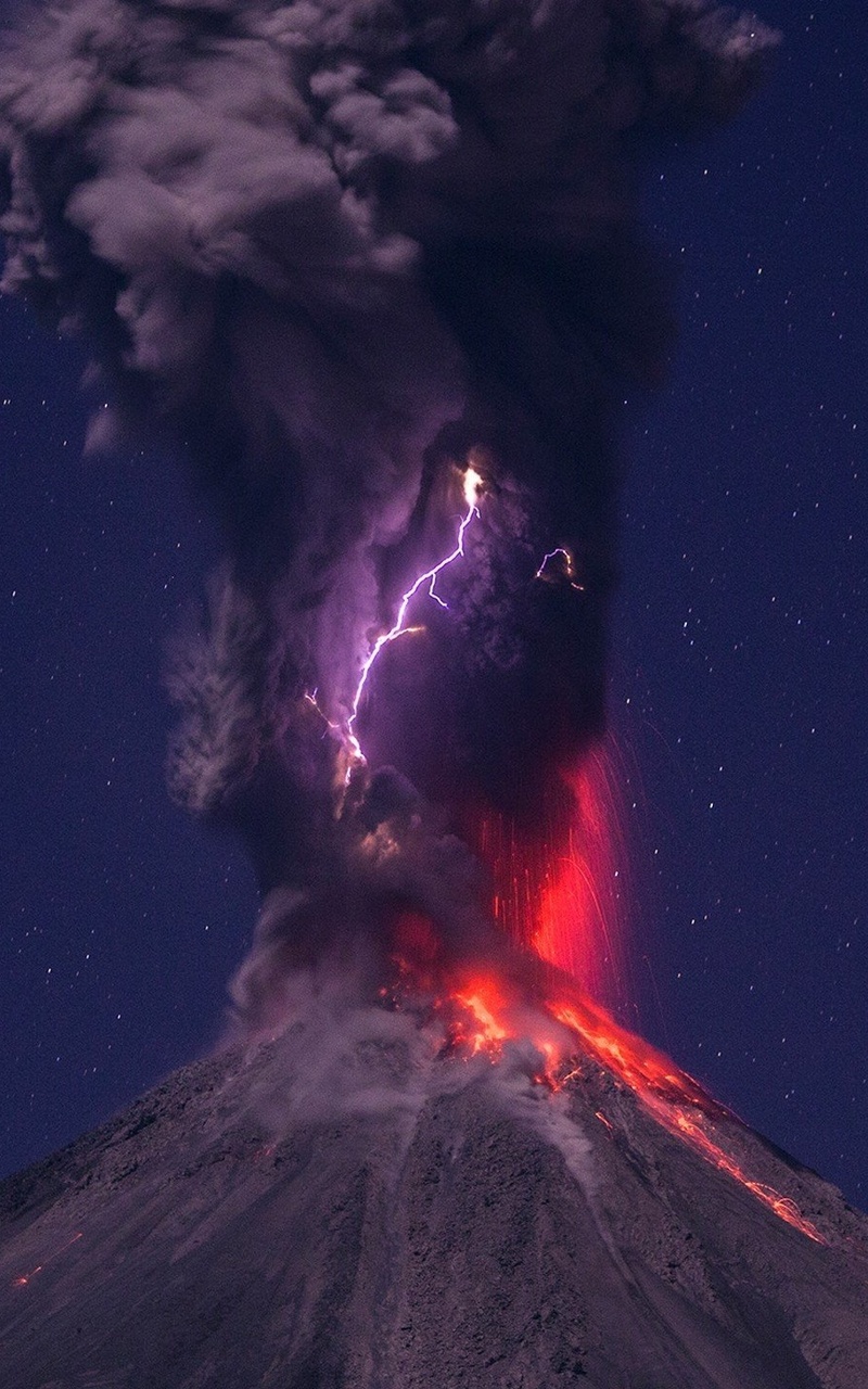 Volcano Eruption Nexus 7, Samsung Galaxy Tab 10, Note Android Tablets HD 4k Wallpaper, Image, Background, Photo and Picture