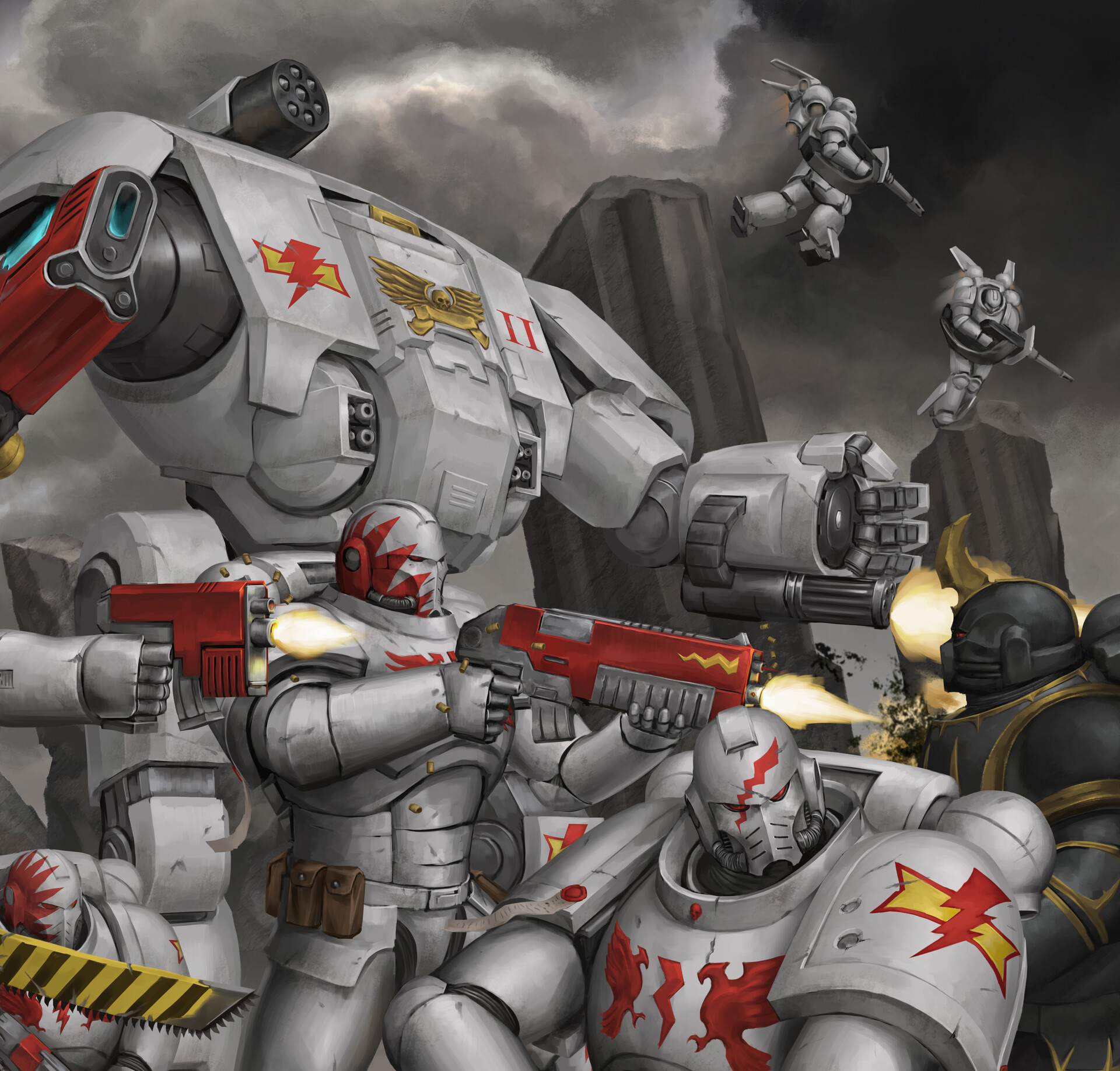 White Scars Space Marines