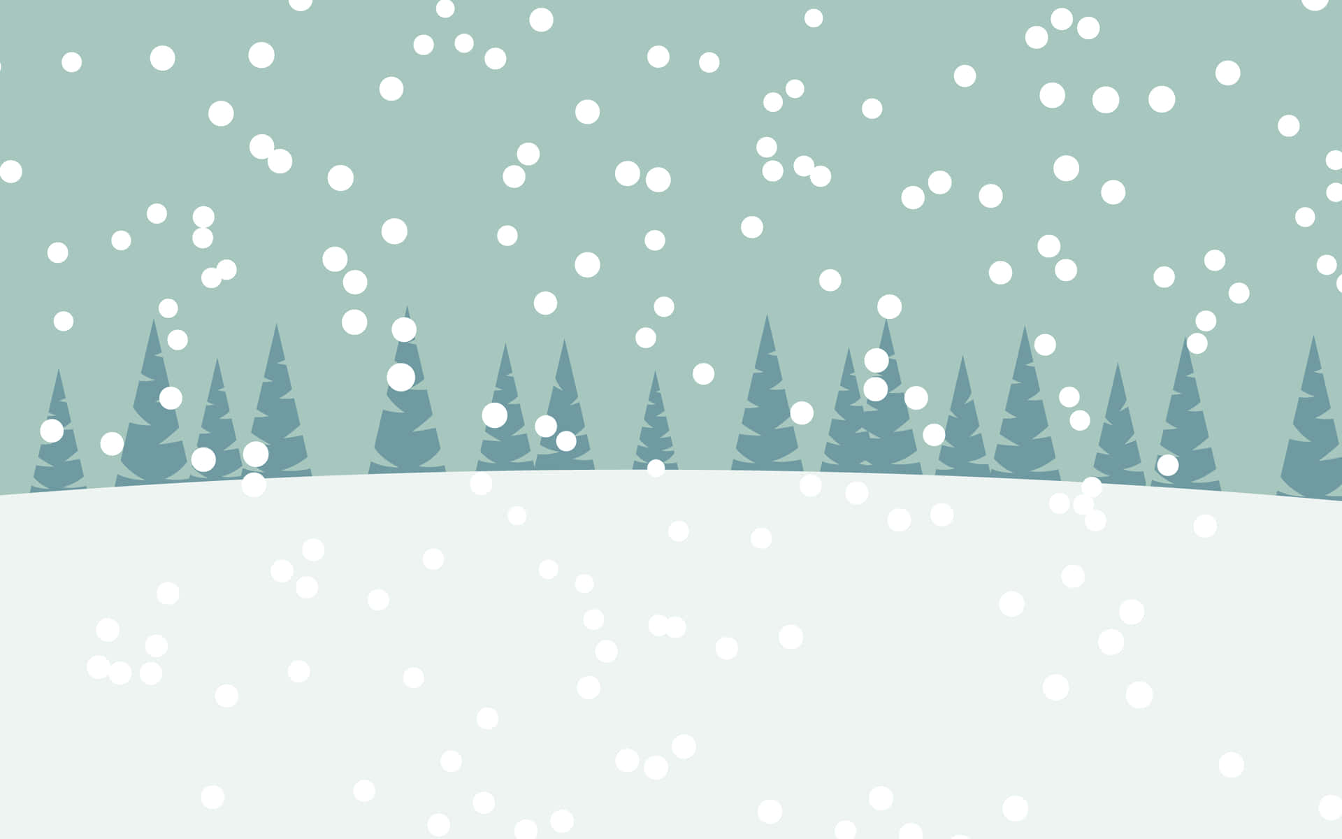 Simple Winter Wallpaper