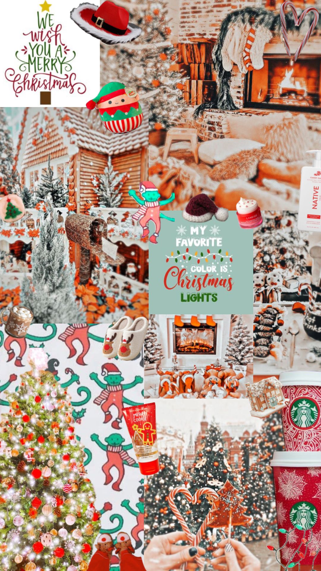 Preppy Christmas Aesthetic Wallpapers - Wallpaper Cave