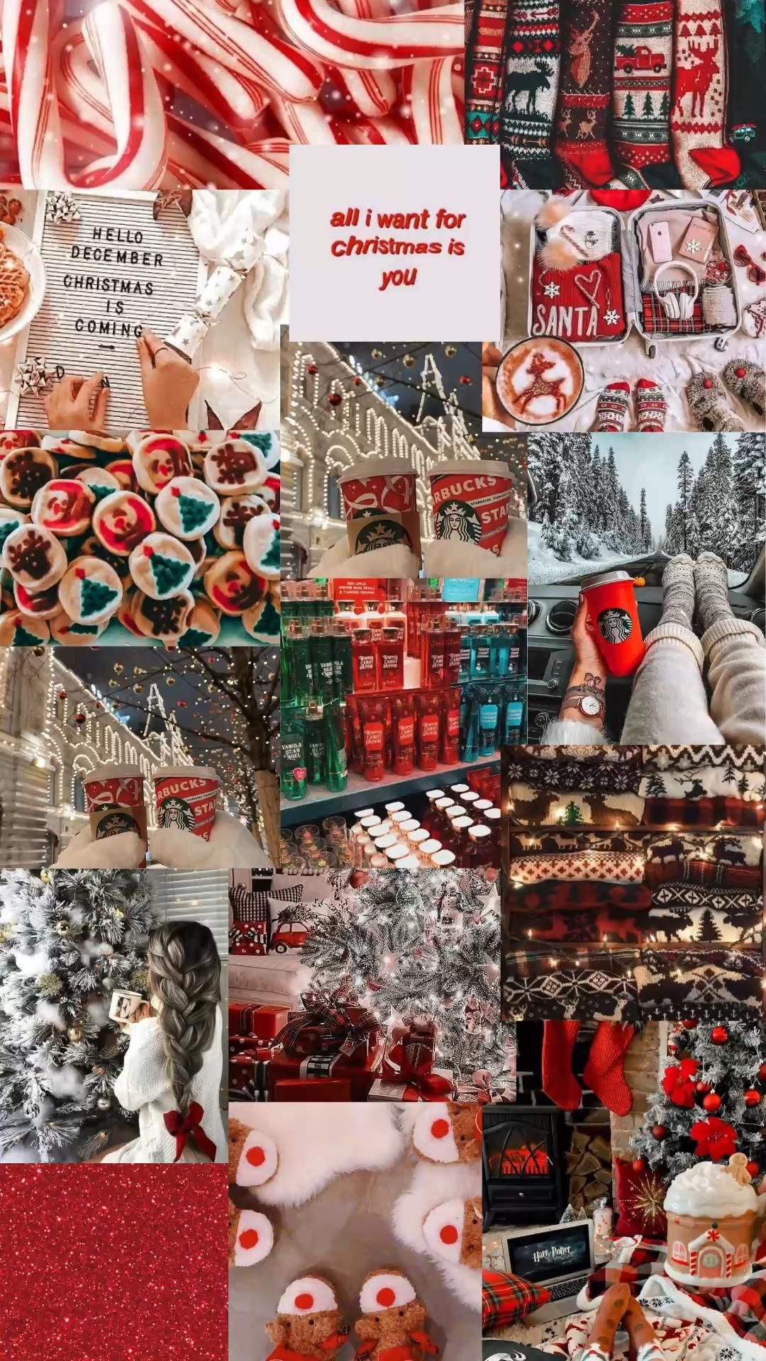 christmas collage