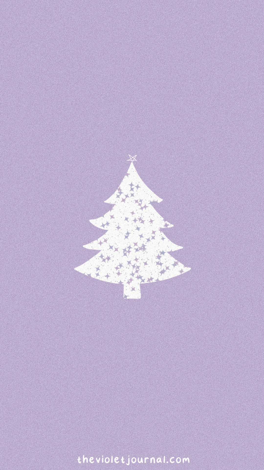 Hand Drawn Purple Christmas Tree iPhone Wallpaper. Winter wallpaper, Christmas tree wallpaper, Xmas wallpaper