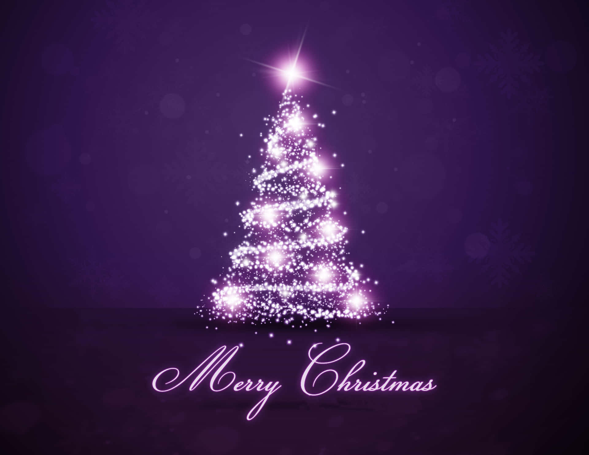 Download Enchanting Purple Christmas Background