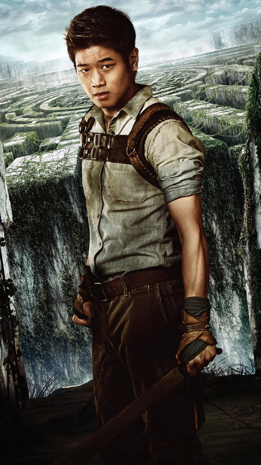 Download Minho Resolute Leader in Maze Runner Wallpaper