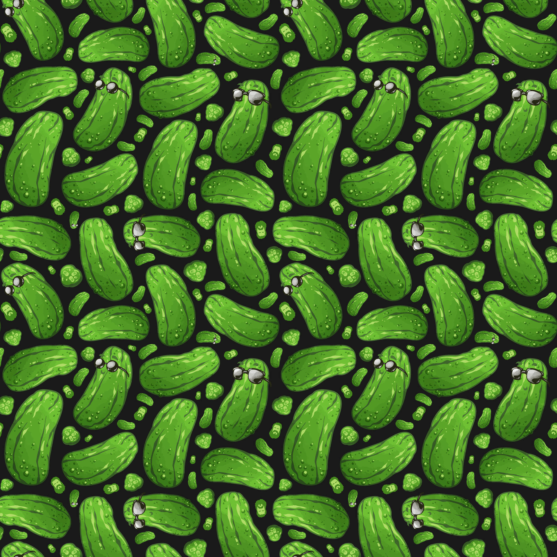 Download Pickles Pattern Graphic Wallpaper